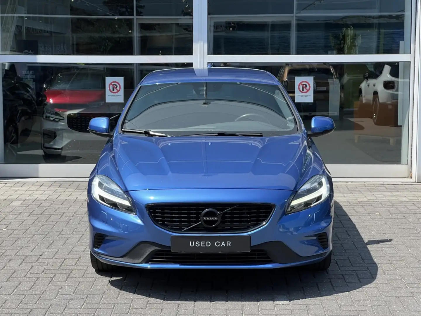 Volvo V40 T3 153PK Nordic+Sport| Standkachel| Trekhaak| Navi Blau - 2