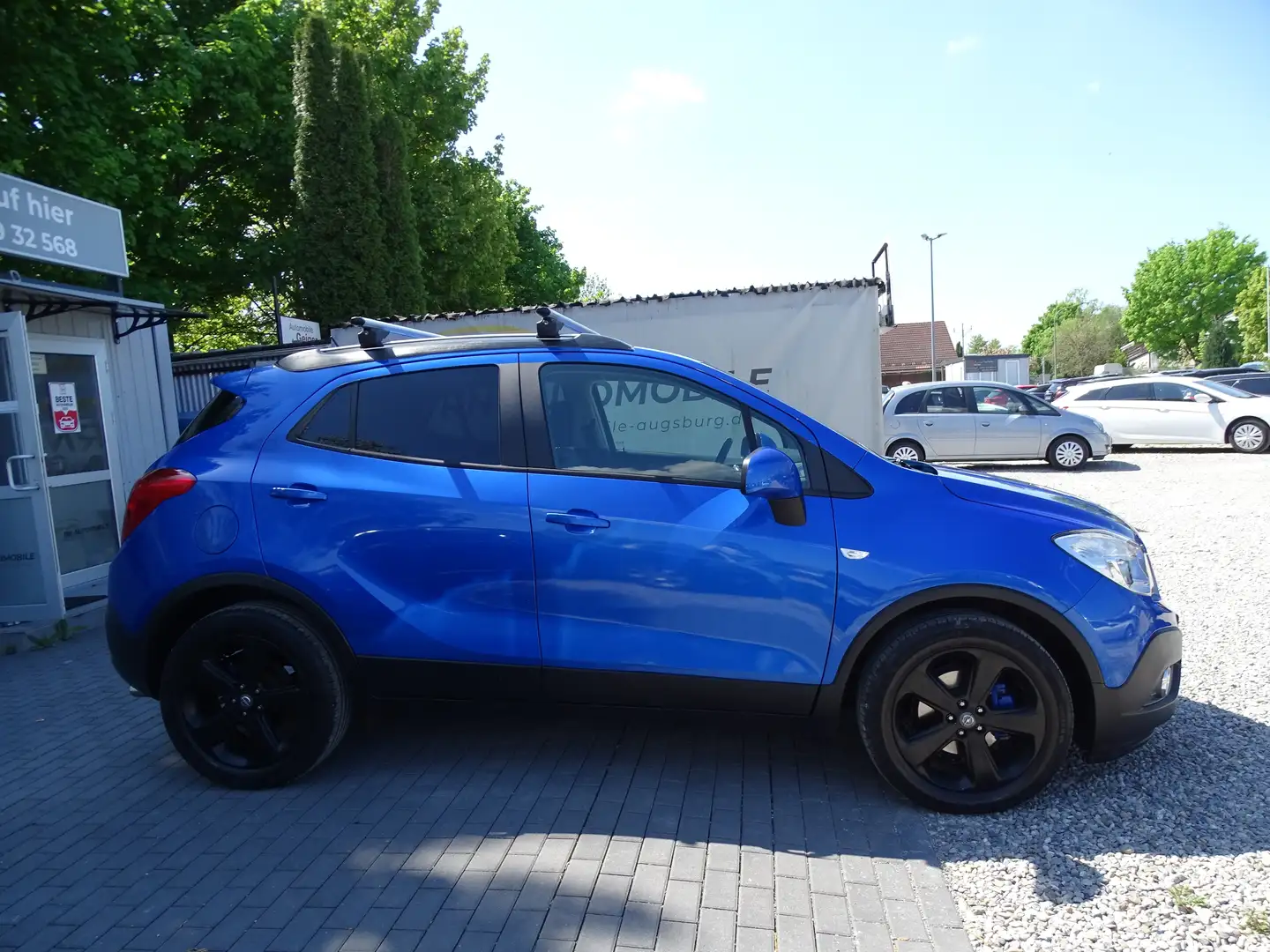 Opel Mokka Edition ecoFlex 4x4  **AHK / 8-FACH-BEREIFT** Blauw - 2