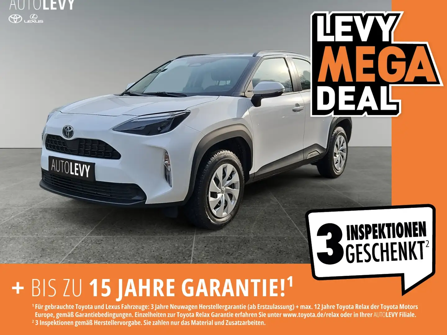 Toyota Yaris Cross - 1.5l Hybrid  Business SHZ*ACC*LED* Weiß - 1