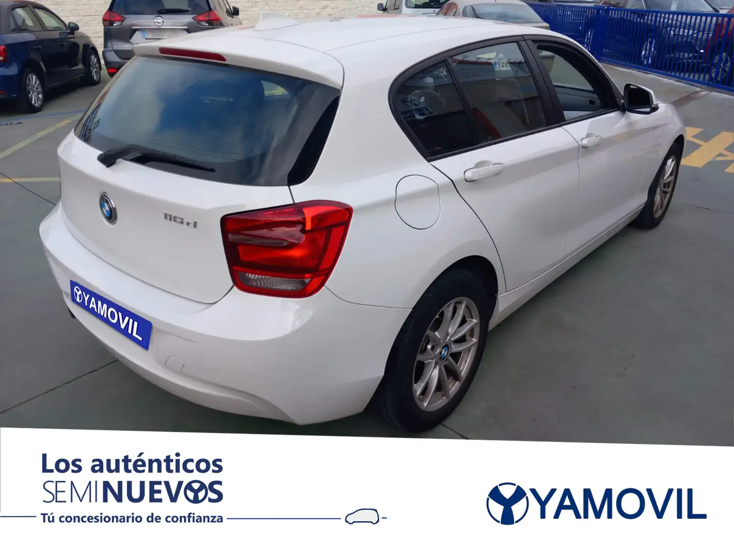 BMW 116 116d Blanco - 2