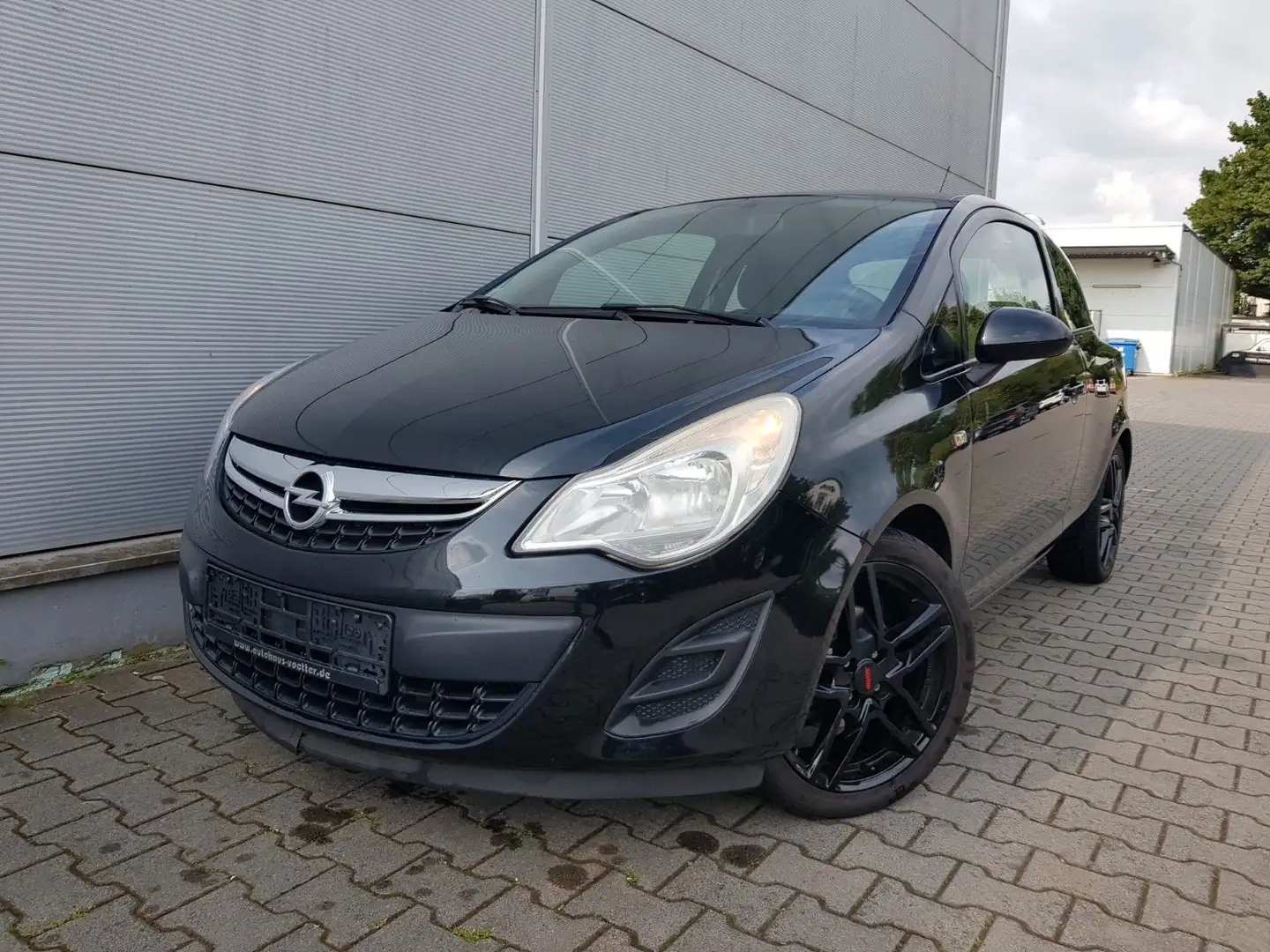 Opel Corsa D Edition Schwarz - 2