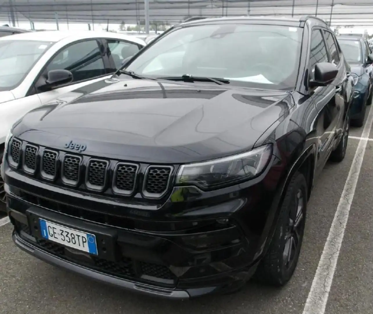 Jeep Compass 1.3 Turbo T4 190 CV PHEV AT6 4xe 80° Anniversario Zwart - 1