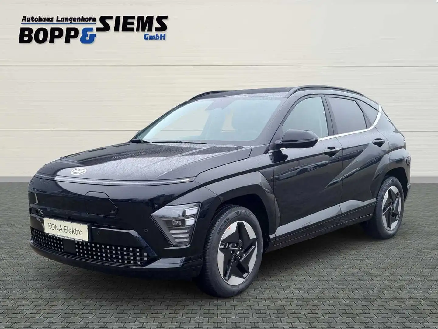 Hyundai KONA EV 48,4 kWh Trend 'e.Heckklappe' Schwarz - 1
