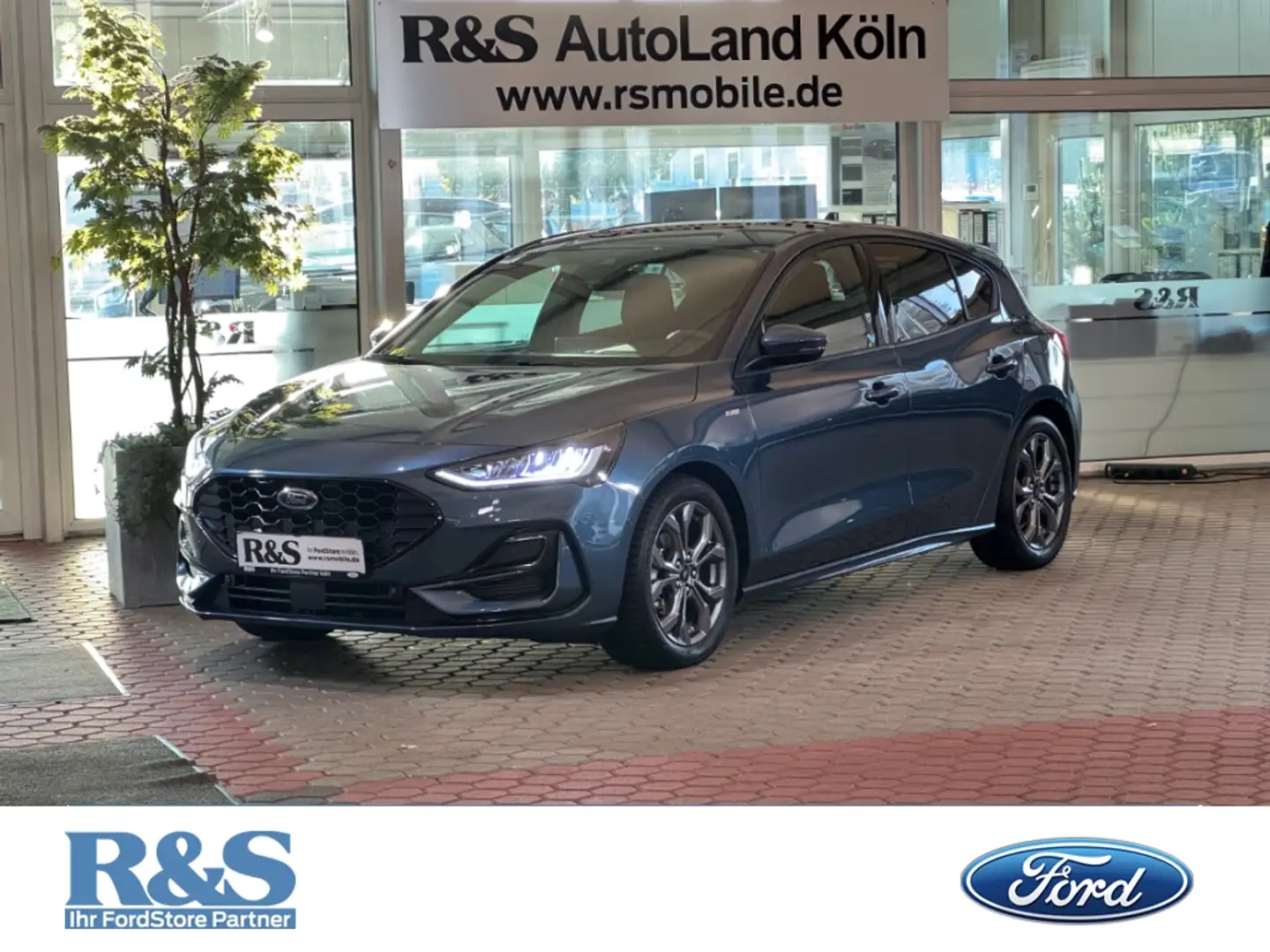 Ford Focus ST-Line+5 Jahre Garantie*+Navi+Rückfahrkamera Blau - 1