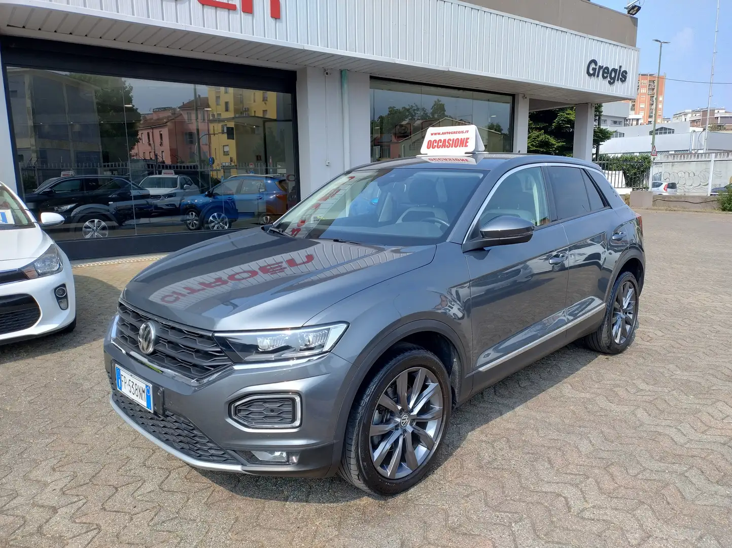 Volkswagen T-Roc T-Roc 1.5 tsi Advanced - GARANZIA FINO 36 MESI Grigio - 1