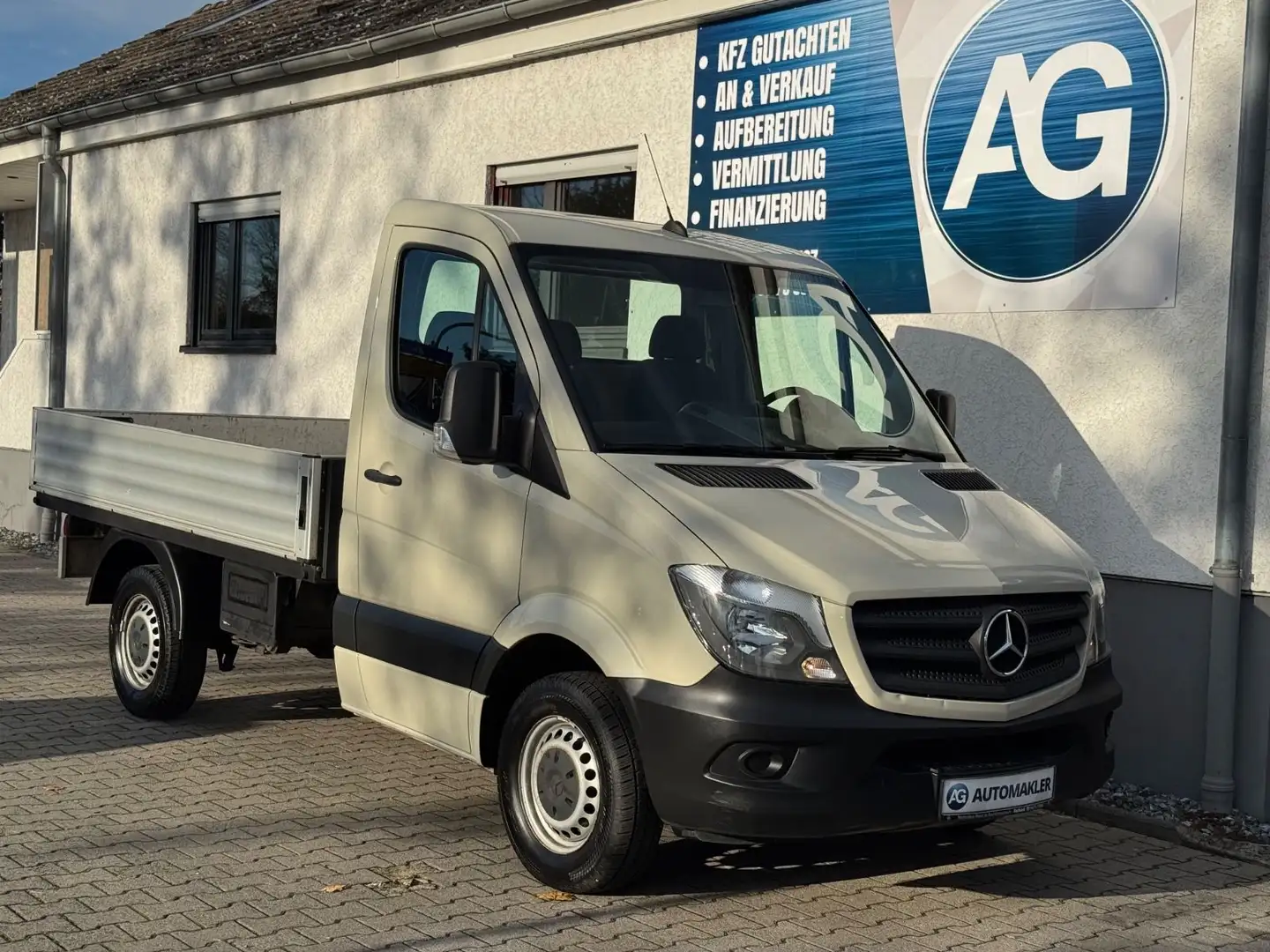 Mercedes-Benz Sprinter II Pritsche 211 CDI Worker I.Hand 45tkm Gris - 1