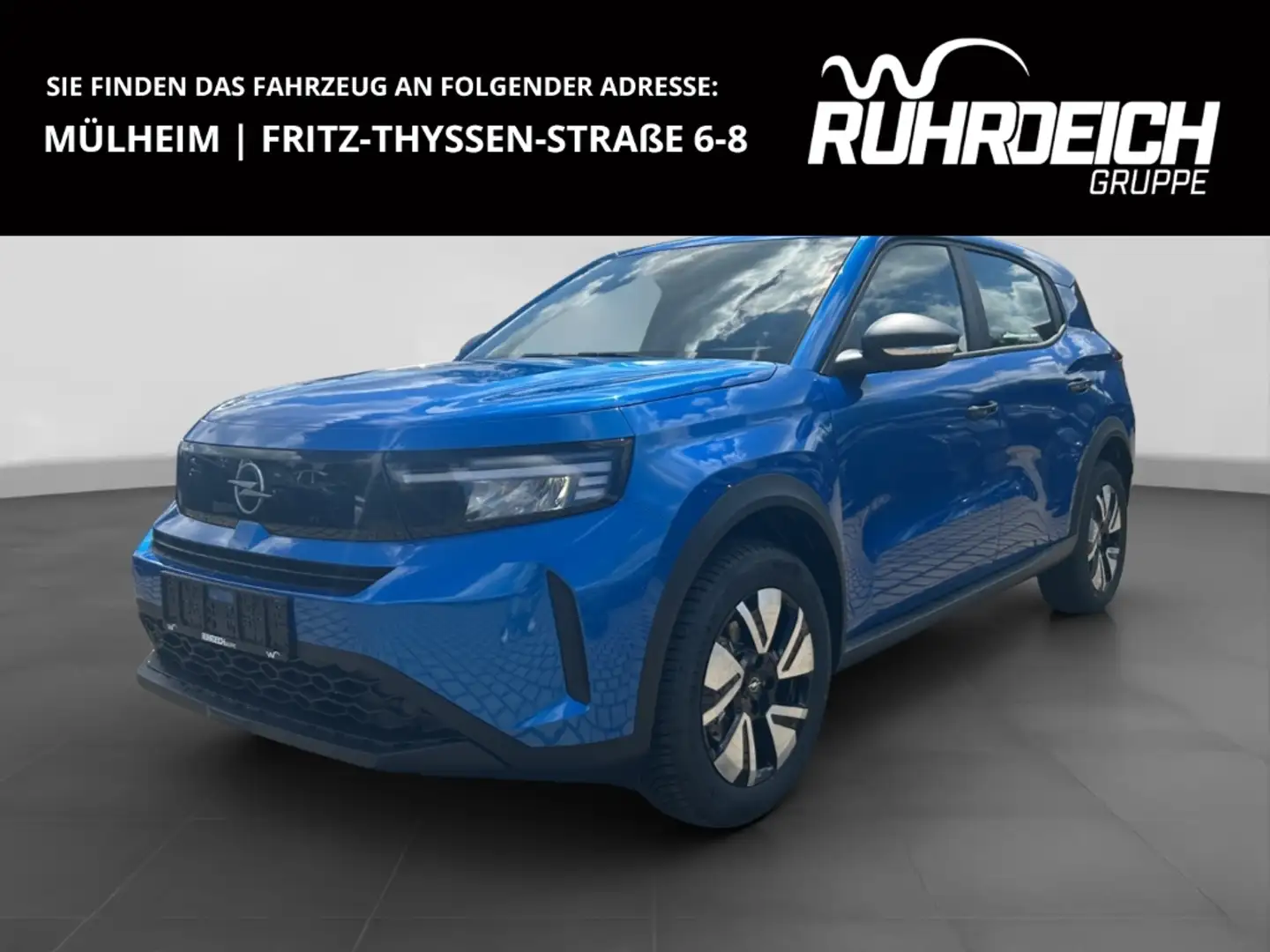 Opel Frontera Edition 1.2 MHEV 48V LED NAVI AWR SHZ LHZ ALU Digi Bleu - 1