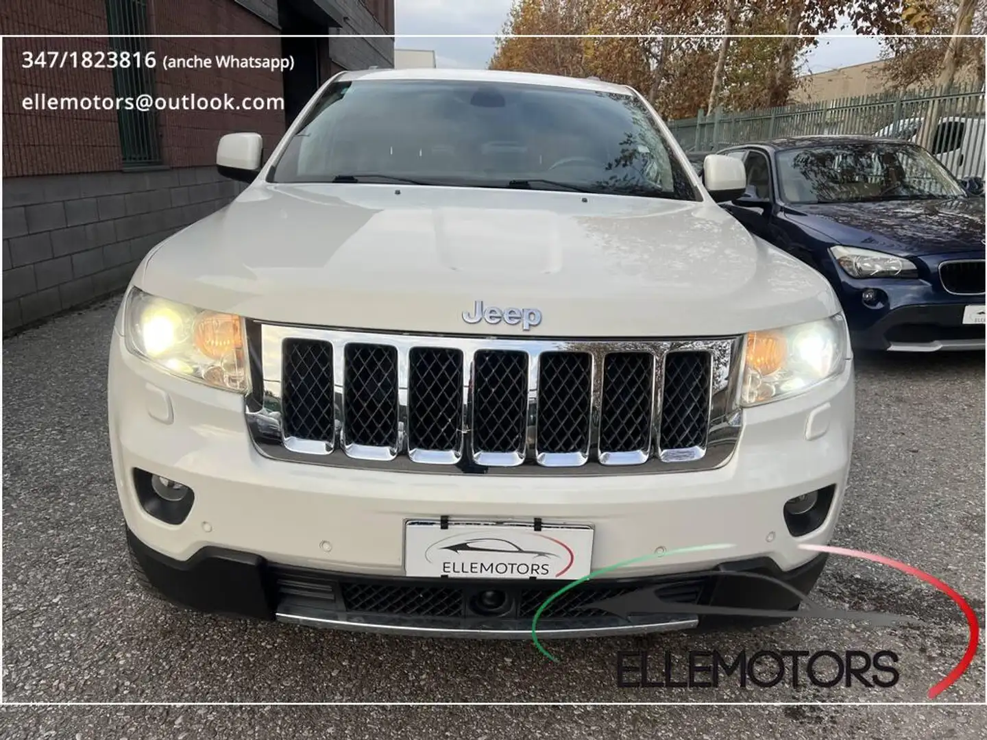 Jeep Grand Cherokee OVERLAND GANCIO  TRAINO Blanc - 2