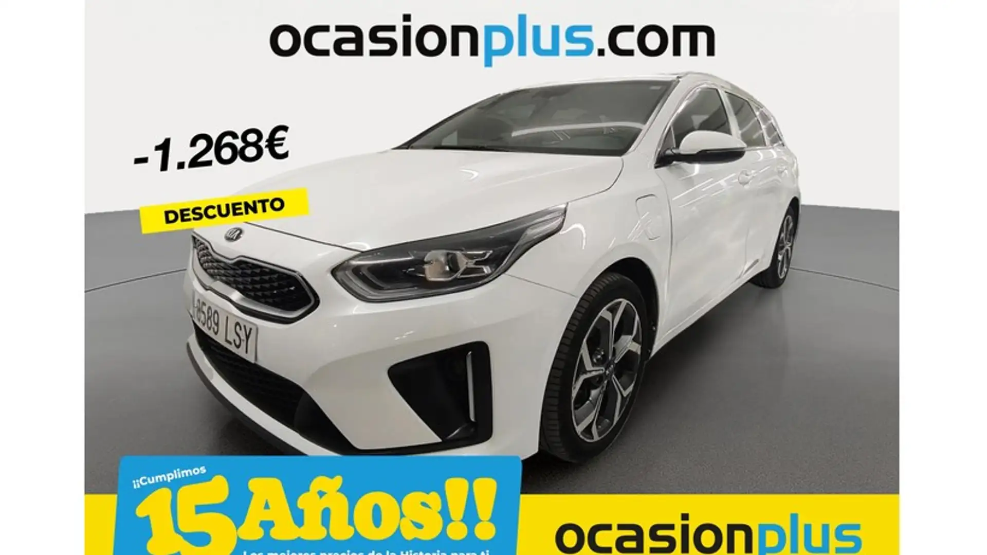 Kia Ceed / cee'd Tourer 1.6 PHEV eTech Aut. Blanc - 1