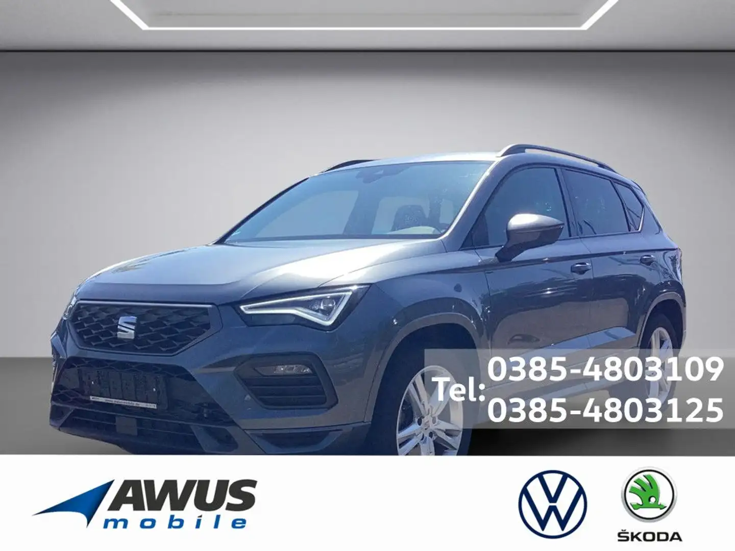 SEAT Ateca 2.0TSI DSG 4Drive FR AHK Grijs - 1