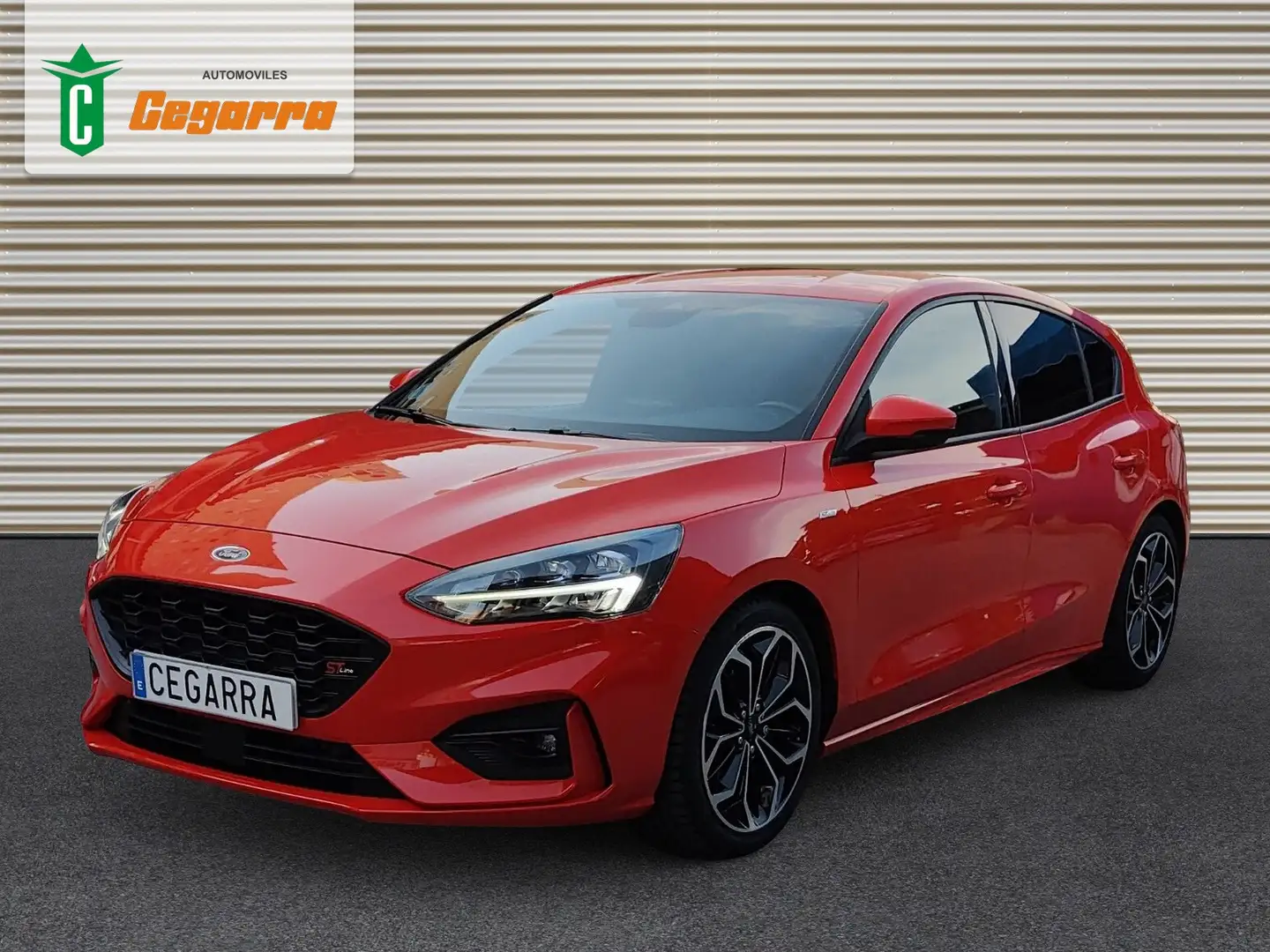 Ford Focus 1.0 Ecoboost ST Line 125 Rojo - 1