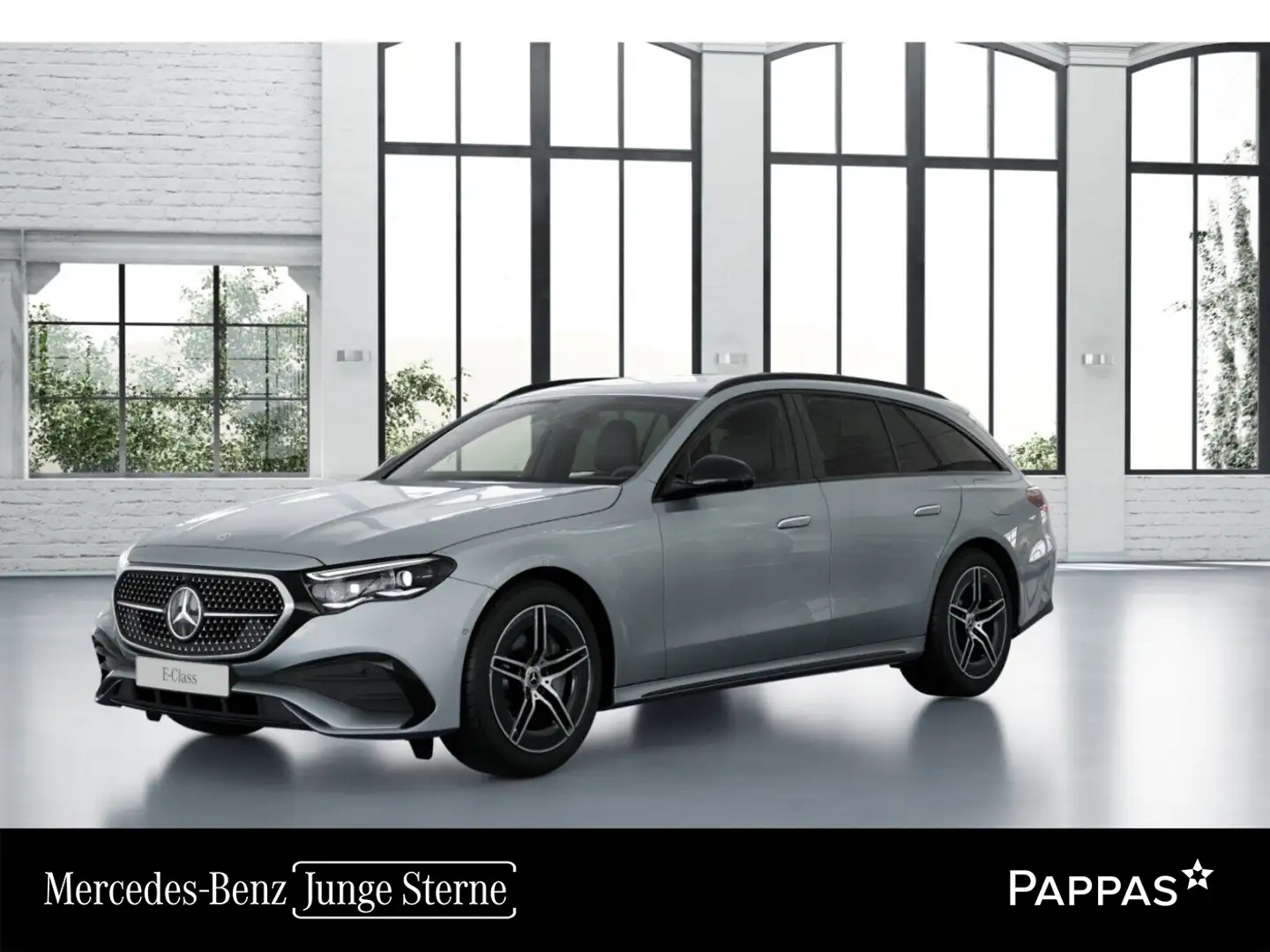 Mercedes-Benz E 300 de 4MATIC T-Modell mit EQ Hybrid Technologie Silber - 1