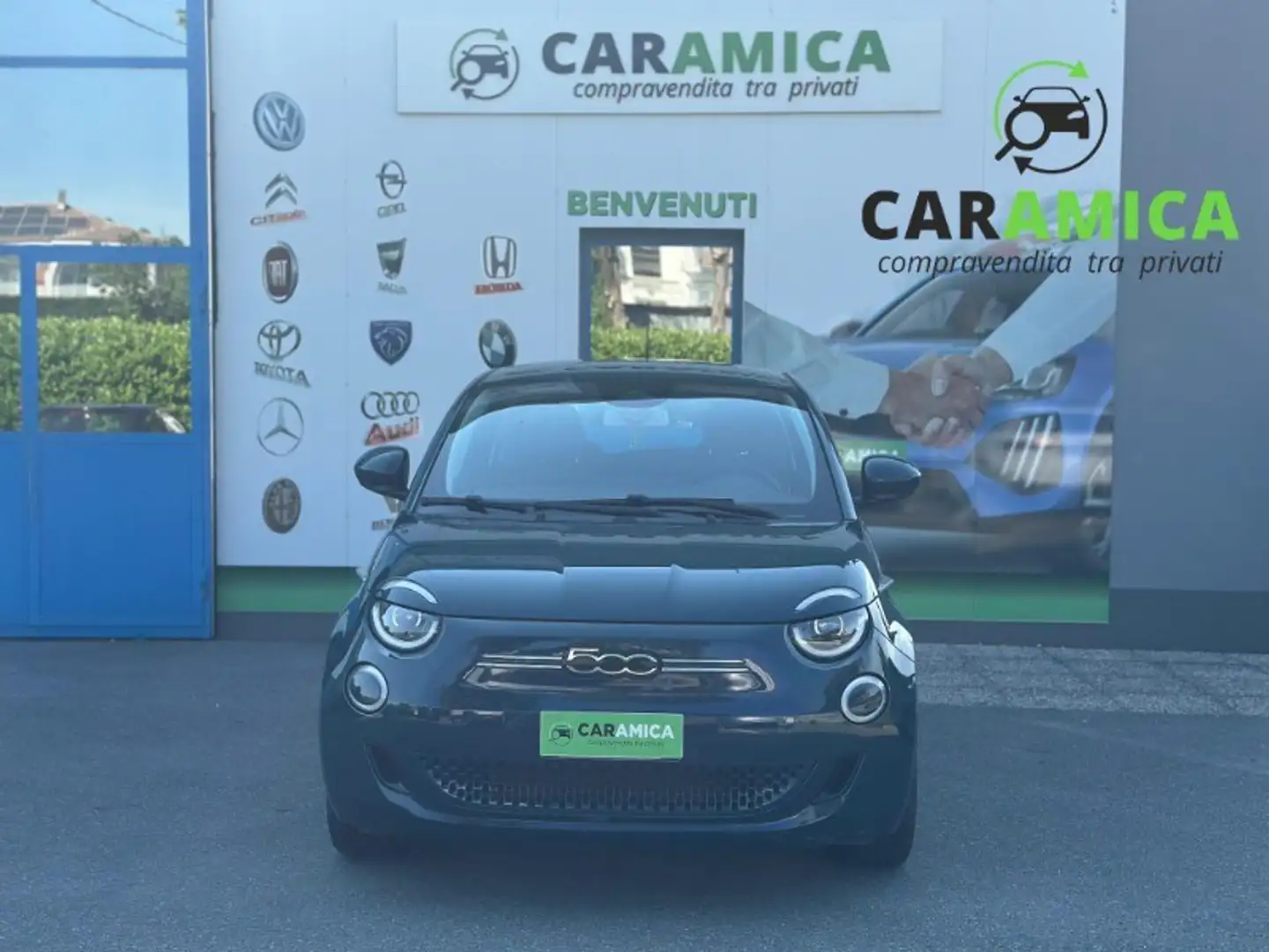 Fiat 500e 500e Berlina 42 kWh Icon Bleu - 1