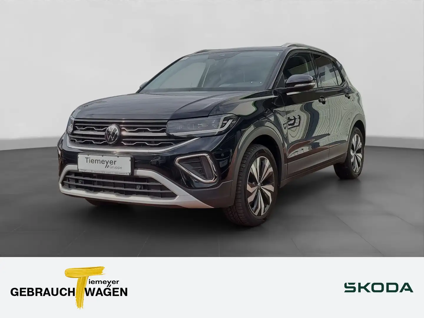 Volkswagen T-Cross 1.0 TSI DSG STYLE MATRIX NAVI LM Schwarz - 1