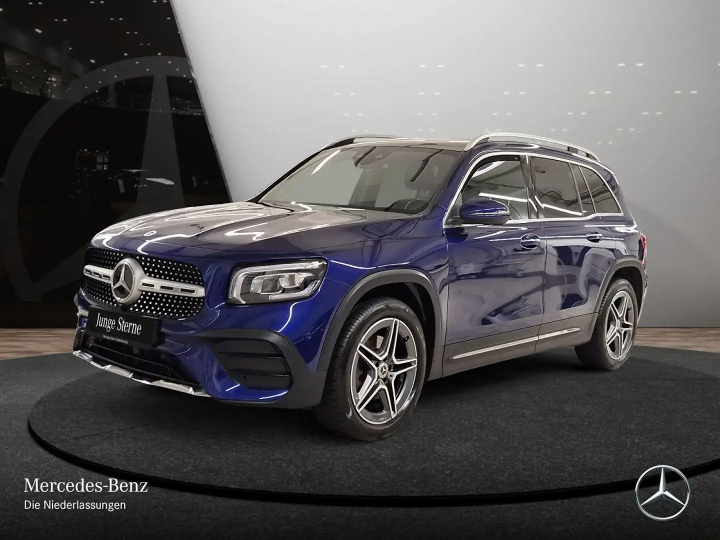 Mercedes-Benz GLB 200 d AMG+PANO+LED+KAMERA+KEYLESS+8G Blau - 2