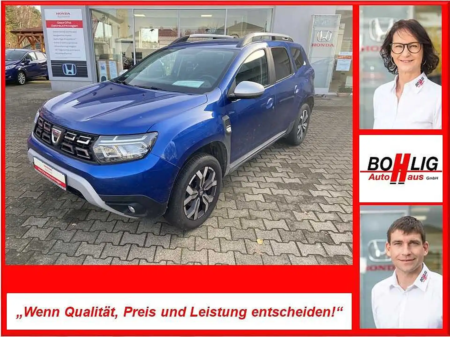 Dacia Duster TCe 130 2WD Prestige / Allwetter Blu/Azzurro - 1