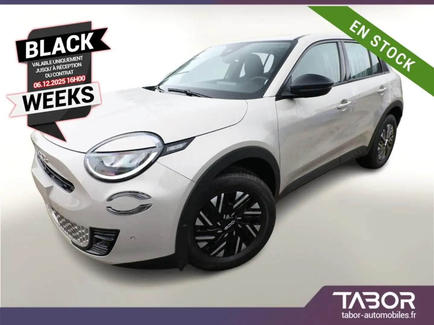 Fiat 600 1.2 Hybrid 145 DCT LED GPS ACC cam Beige - 1