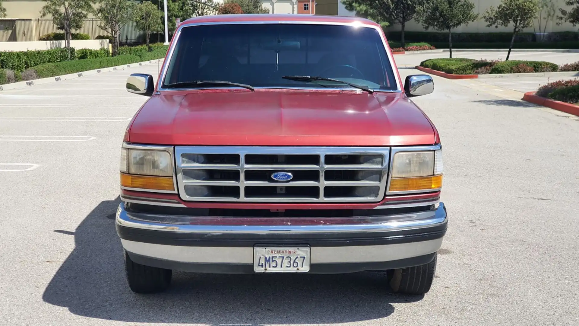 Ford F 150 XLT Extended Cab 5.8L V8 California Czerwony - 2