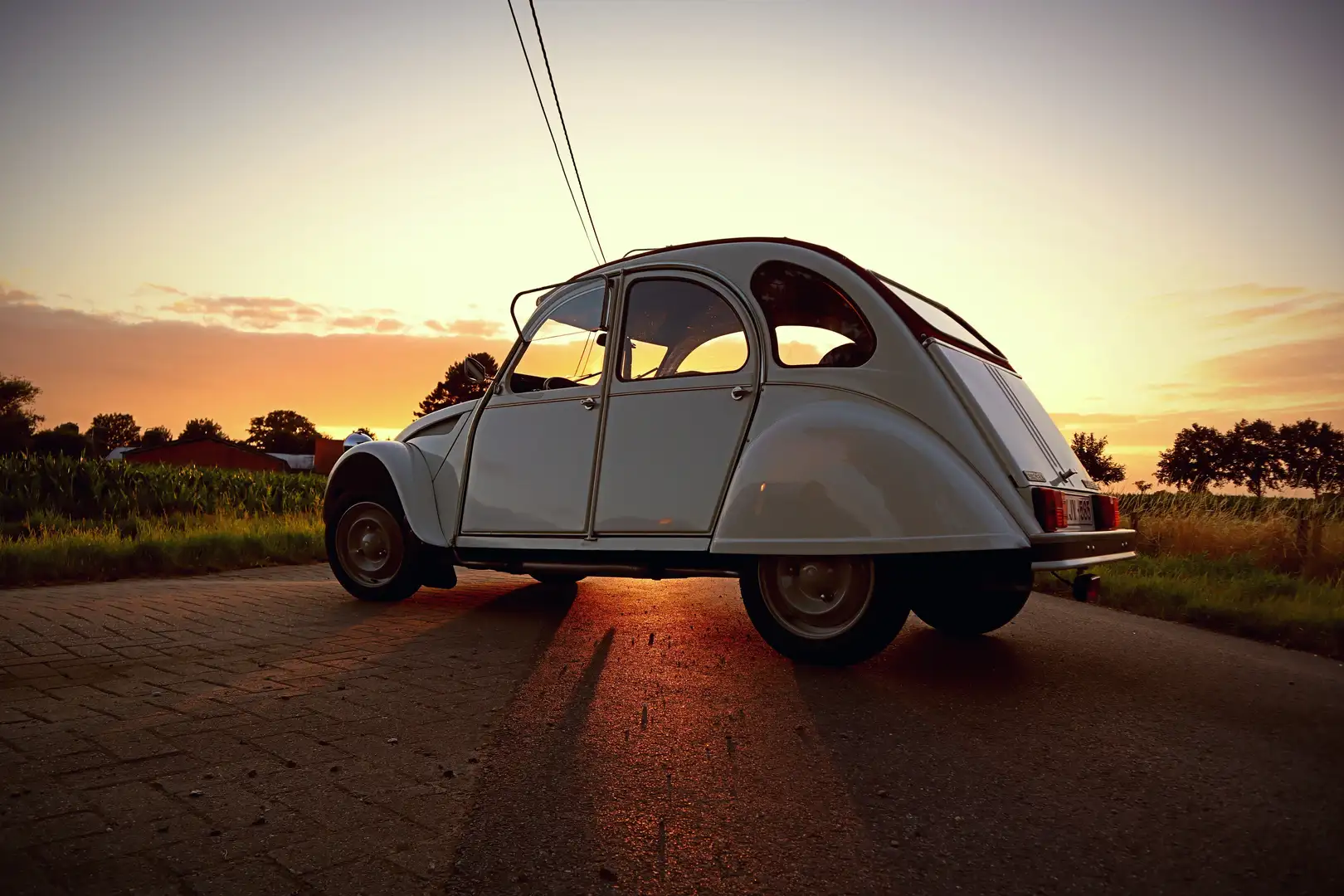 Citroen 2CV 6 Spécial magnifiek Blanc - 1