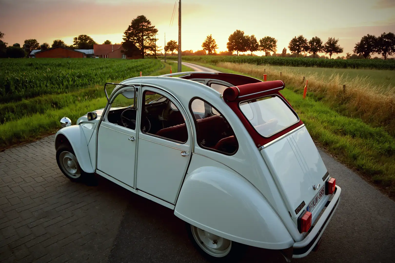 Citroen 2CV 6 Spécial magnifiek Blanc - 2