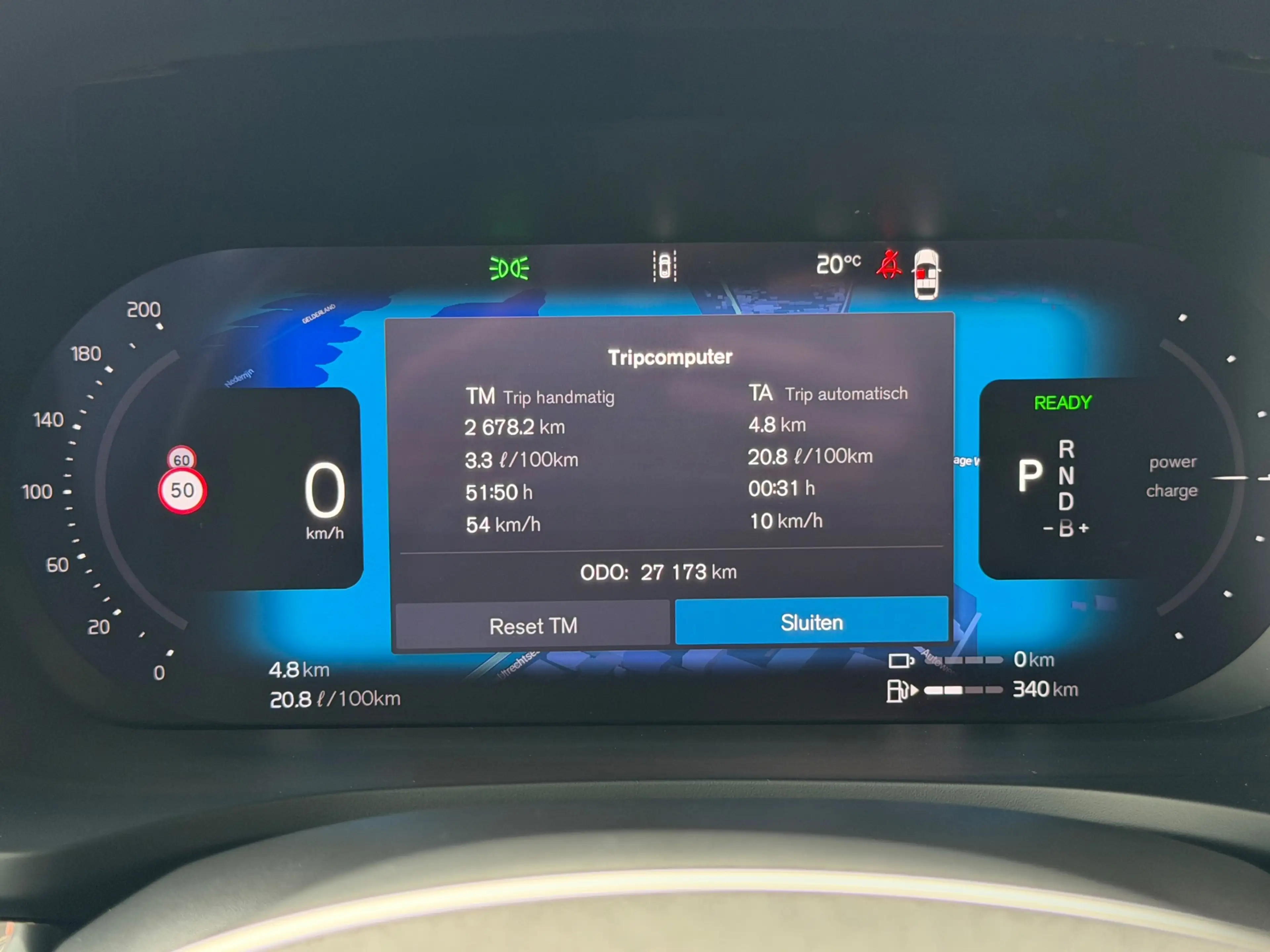 Volvo V60 2.0 T8 Plug-in hybrid AWD Ultra Dark / 360 Camera — photo 25