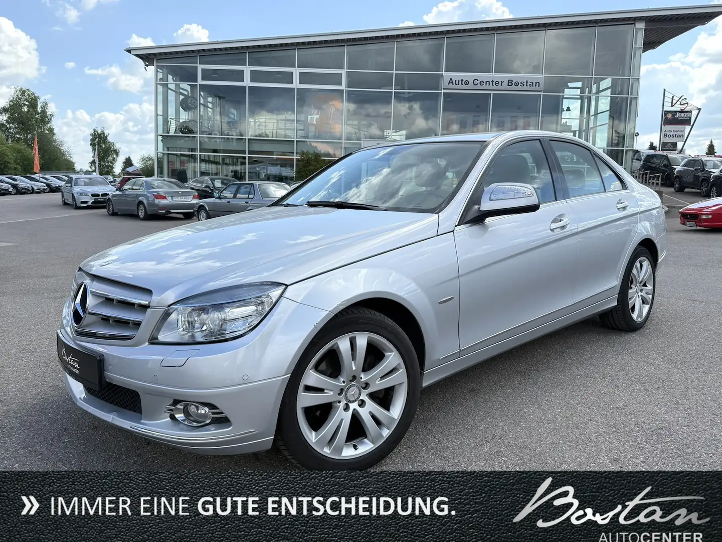 Mercedes-Benz C 180 KOMPRESSOR/AVANTGARDE/BI-XENON/SCHECKHEFT Silber - 1