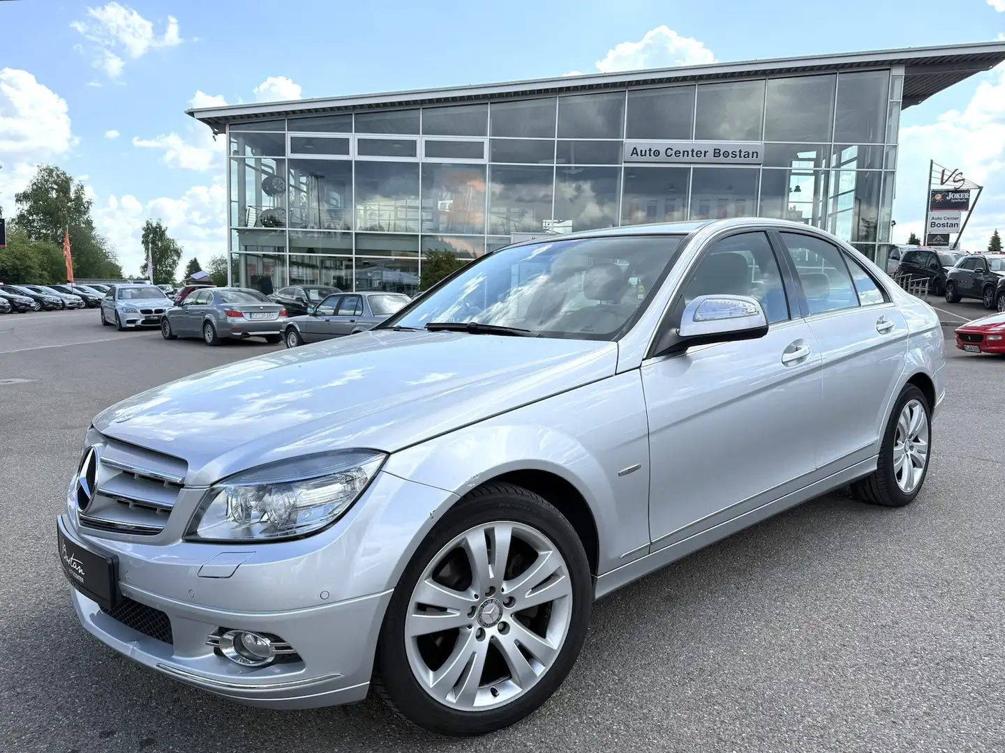 Mercedes-Benz C 180 KOMPRESSOR/AVANTGARDE/BI-XENON/SCHECKHEFT Silber - 2