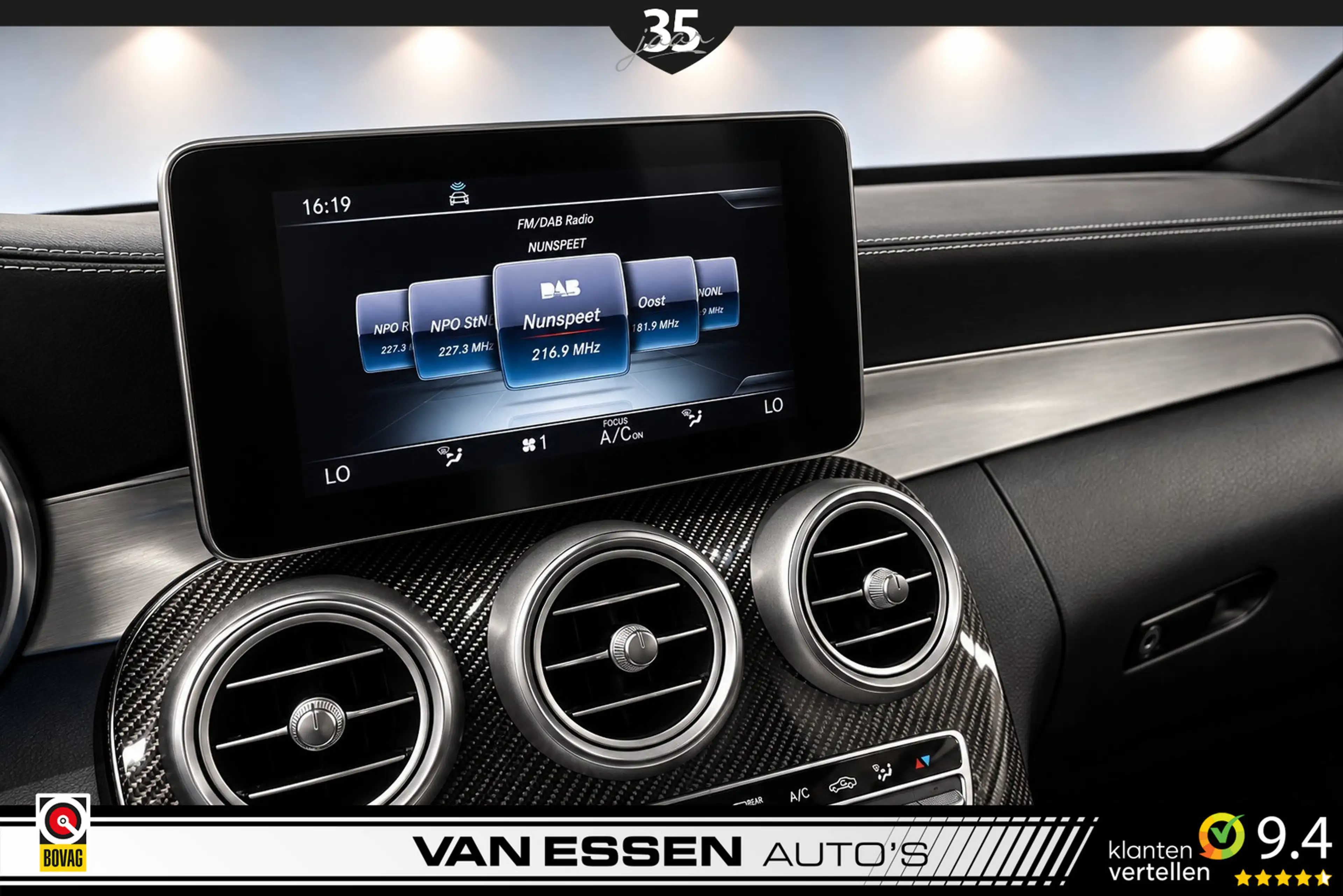 Mercedes-Benz C 63 AMG S | PANO | HEAD-UP | SCHAALSTOELEN | BURMESTER | C — photo 24