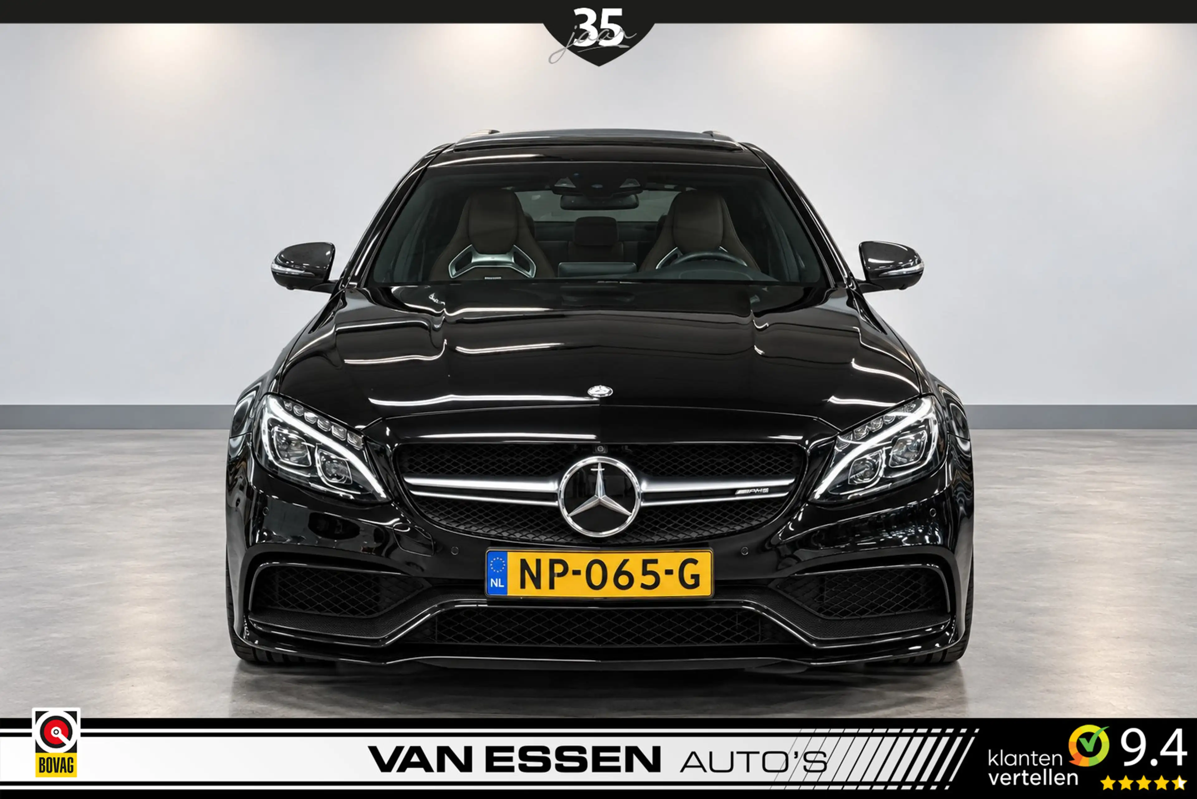 Mercedes-Benz C 63 AMG S | PANO | HEAD-UP | SCHAALSTOELEN | BURMESTER | C — photo 4