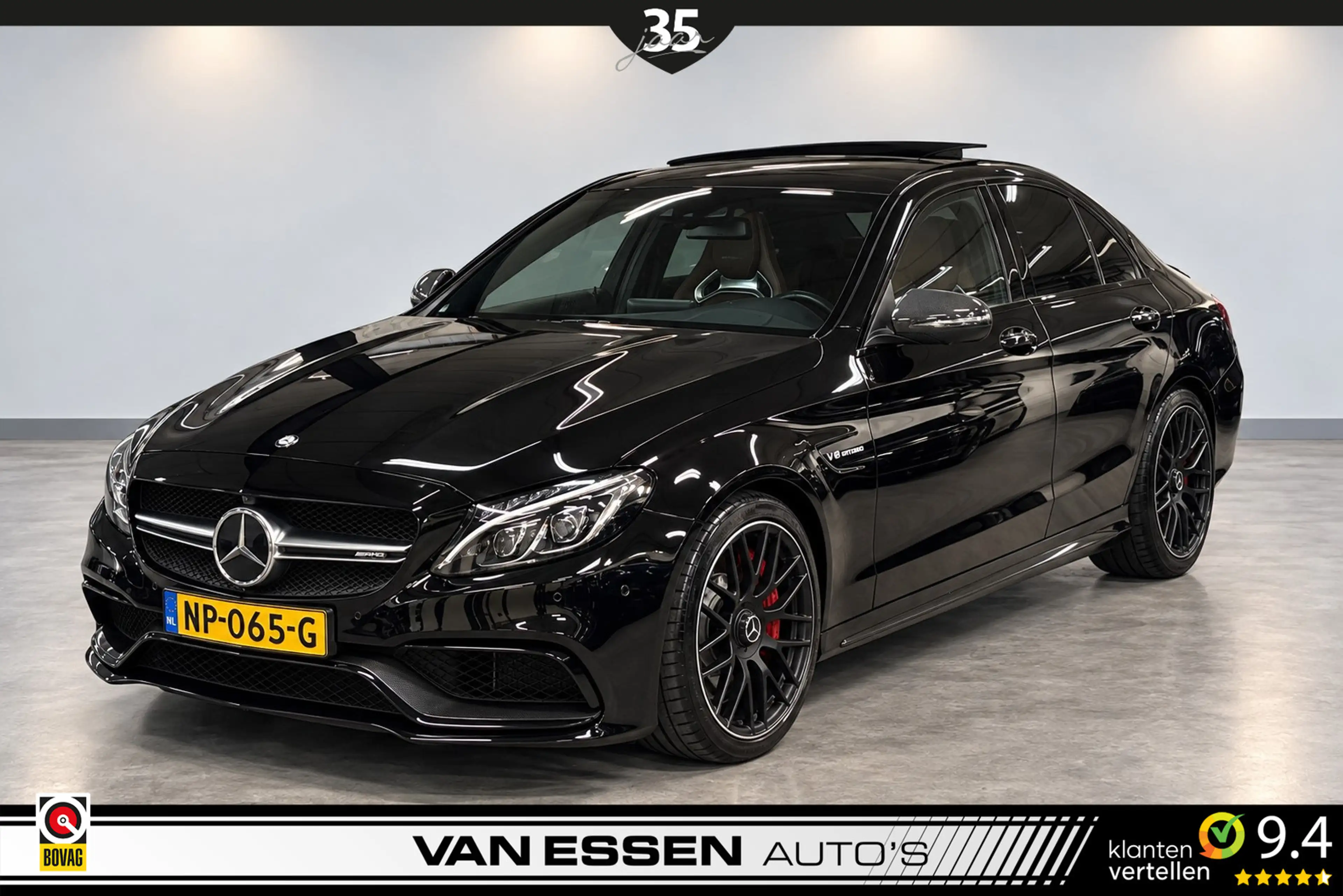 Mercedes-Benz C 63 AMG S | PANO | HEAD-UP | SCHAALSTOELEN | BURMESTER | C — photo 3