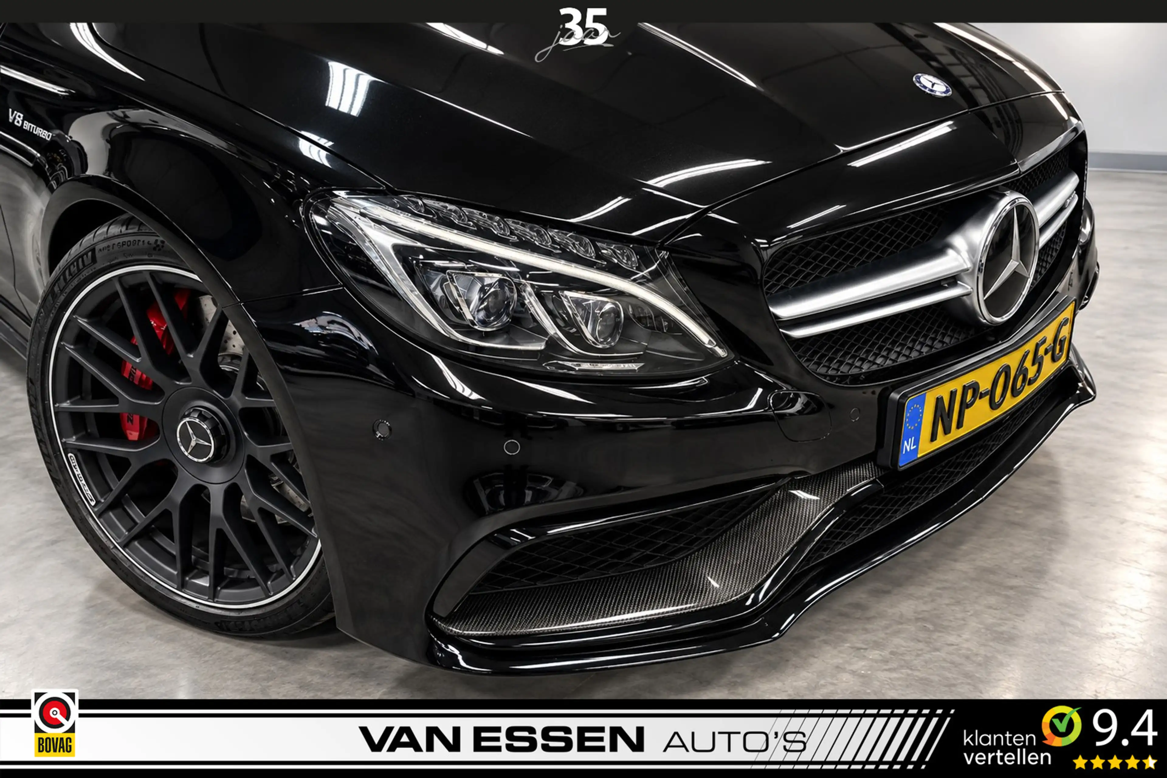 Mercedes-Benz C 63 AMG S | PANO | HEAD-UP | SCHAALSTOELEN | BURMESTER | C — photo 6