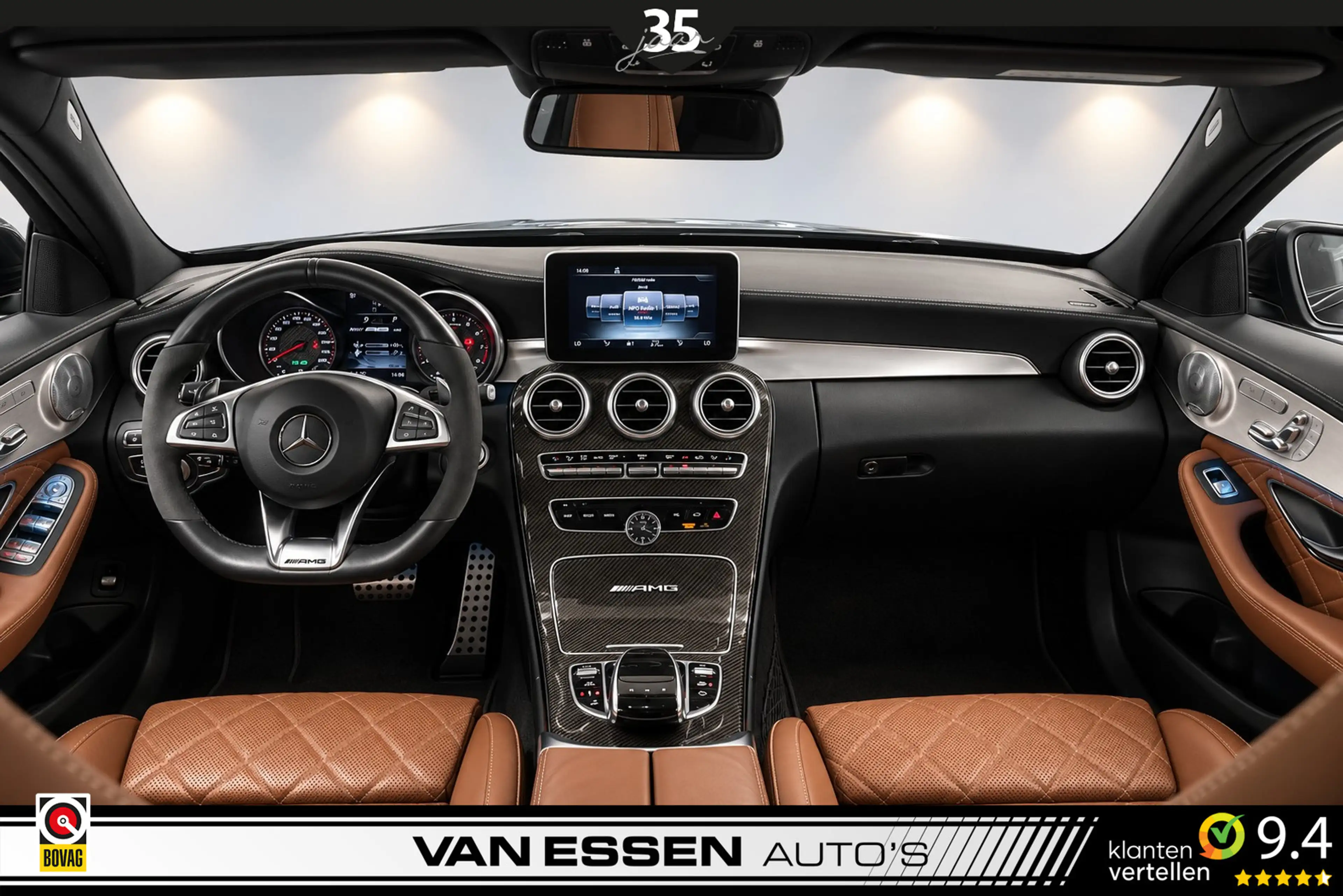 Mercedes-Benz C 63 AMG S | PANO | HEAD-UP | SCHAALSTOELEN | BURMESTER | C — photo 11