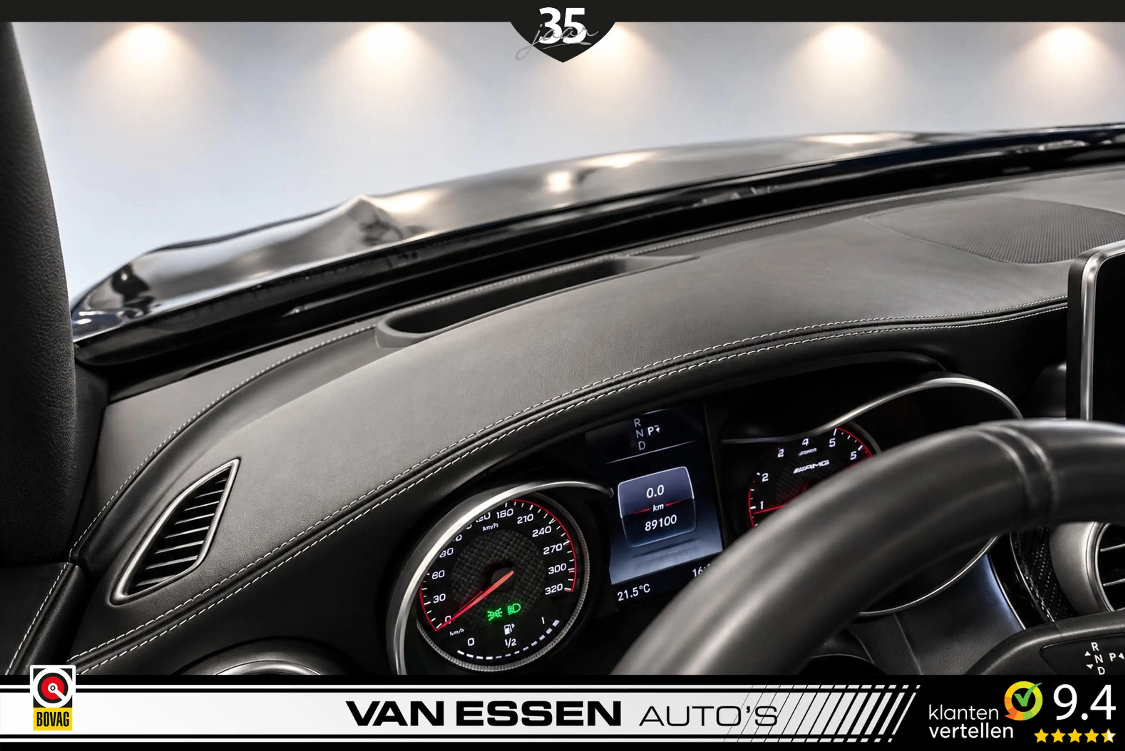 Mercedes-Benz C 63 AMG S | PANO | HEAD-UP | SCHAALSTOELEN | BURMESTER | C — photo 14