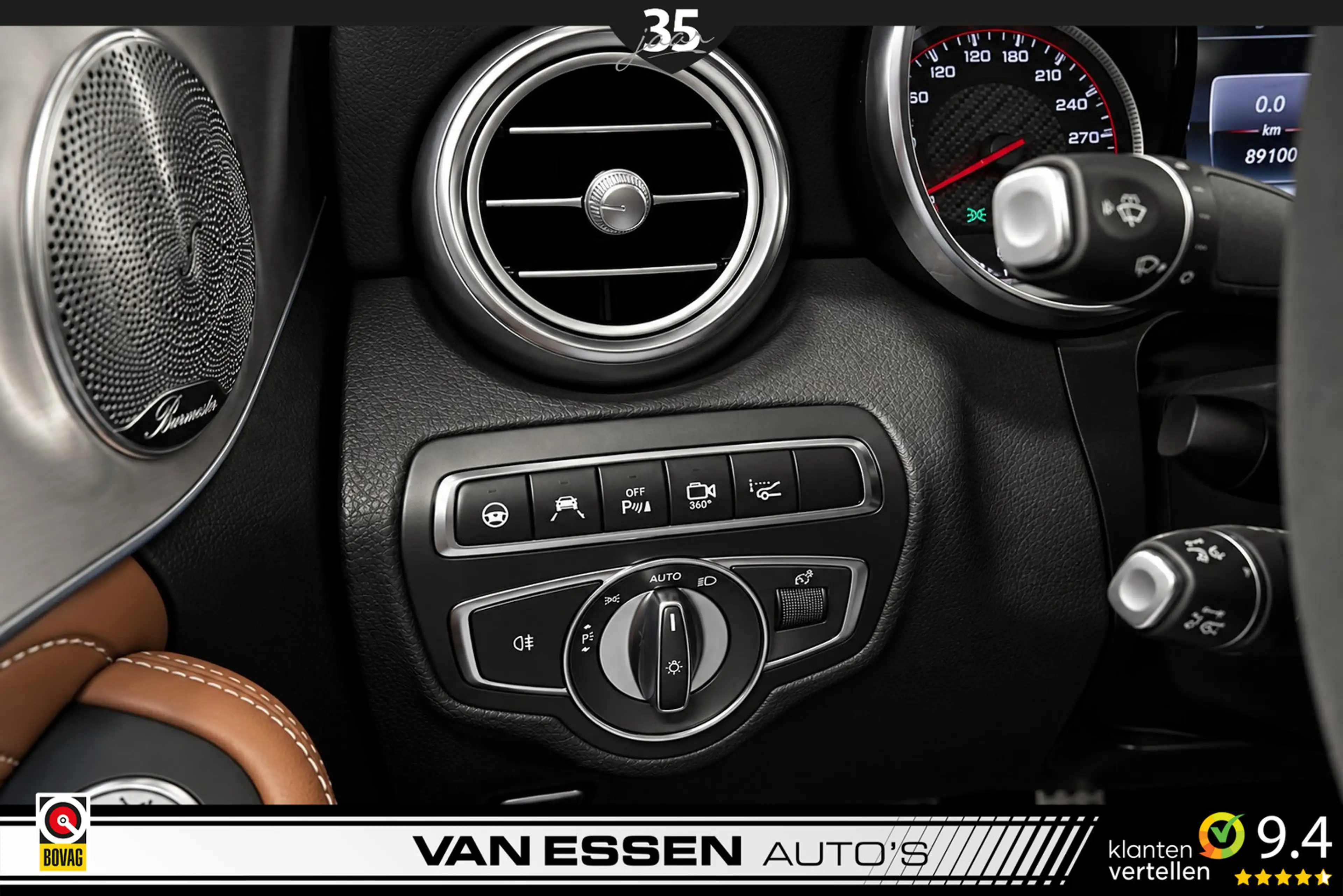Mercedes-Benz C 63 AMG S | PANO | HEAD-UP | SCHAALSTOELEN | BURMESTER | C — photo 23