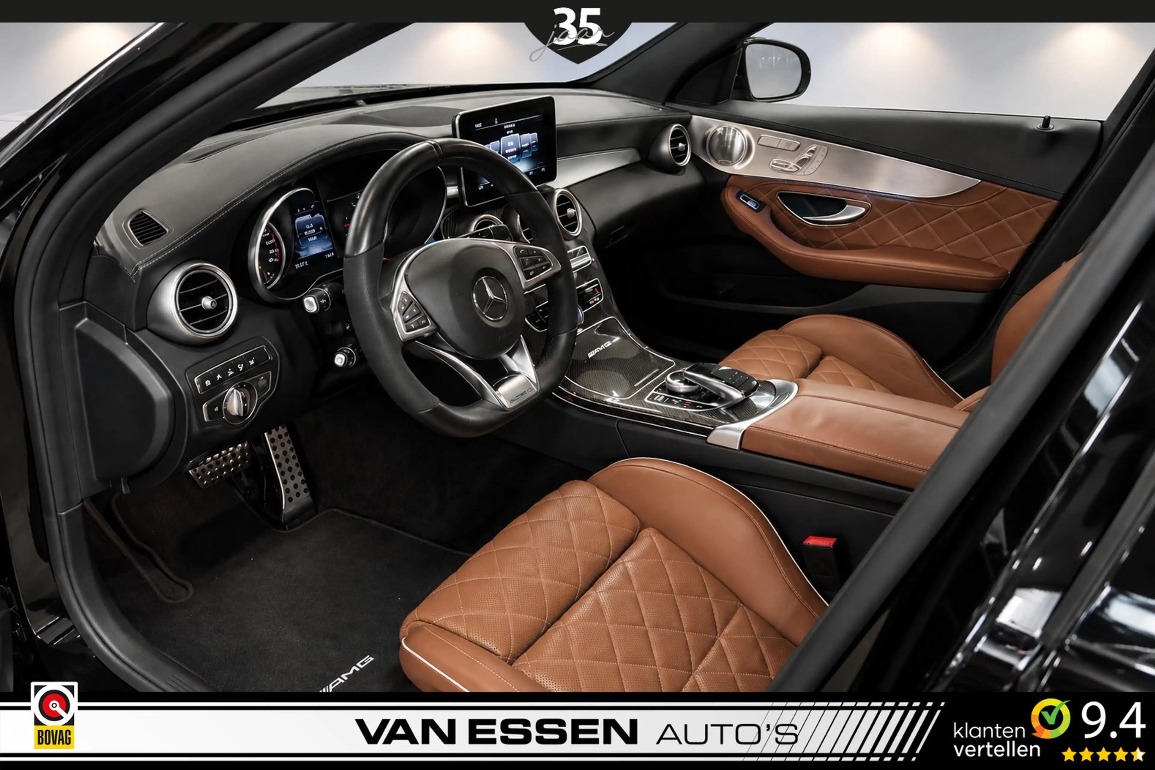 Mercedes-Benz C 63 AMG S | PANO | HEAD-UP | SCHAALSTOELEN | BURMESTER | C — photo 7