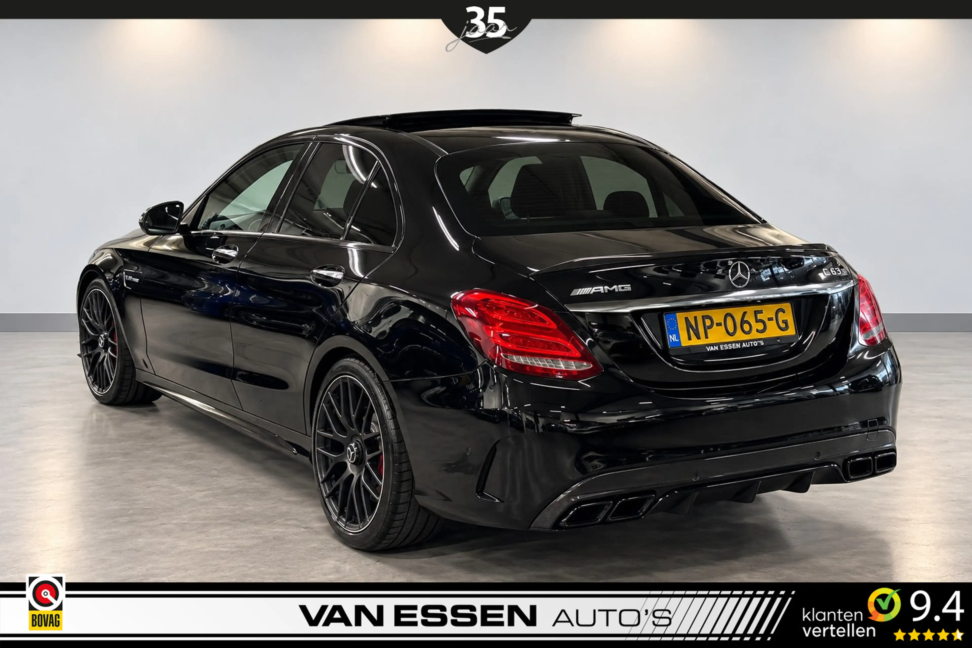 Mercedes-Benz C 63 AMG S | PANO | HEAD-UP | SCHAALSTOELEN | BURMESTER | C — photo 17