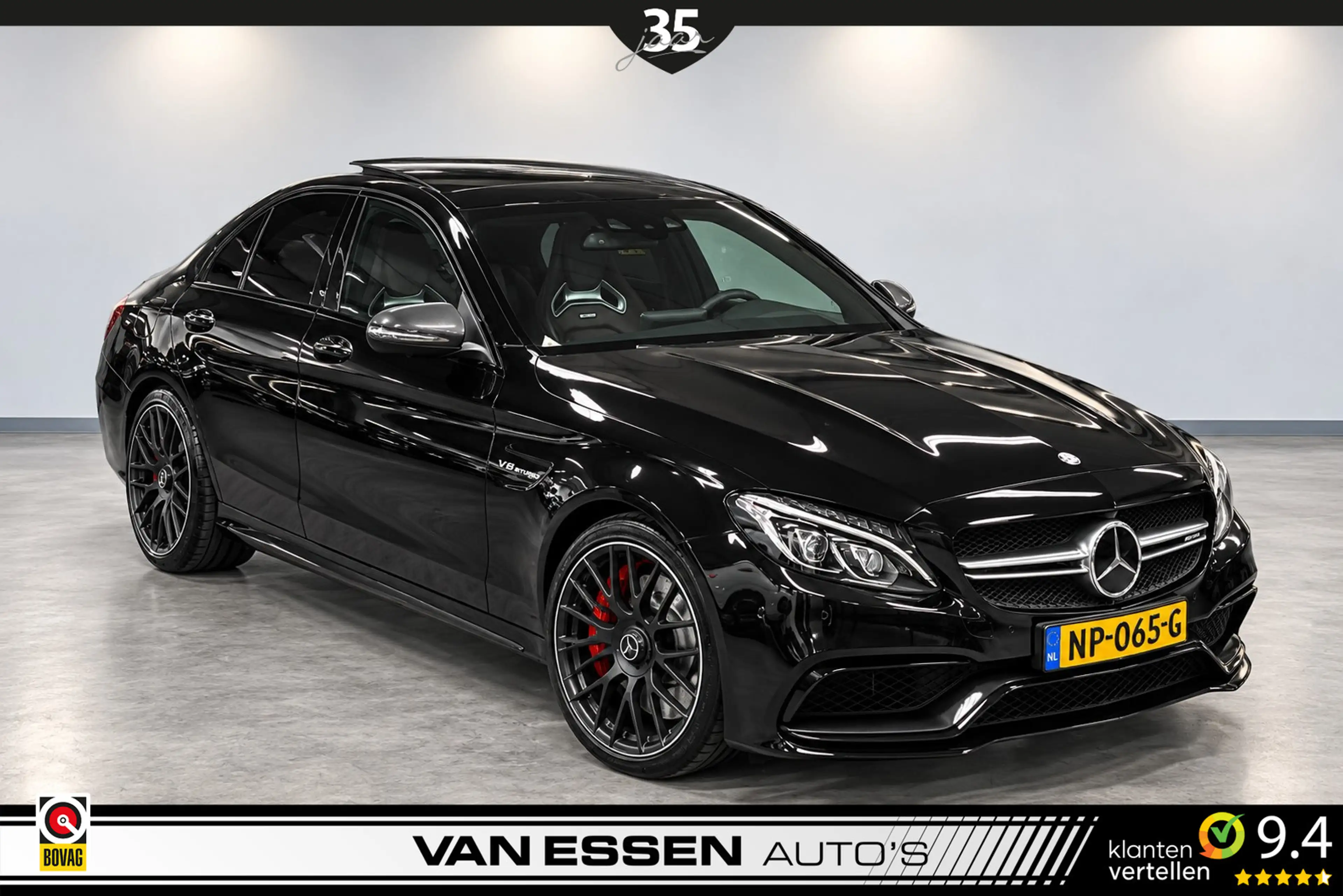 Mercedes-Benz C 63 AMG S | PANO | HEAD-UP | SCHAALSTOELEN | BURMESTER | C — photo 5