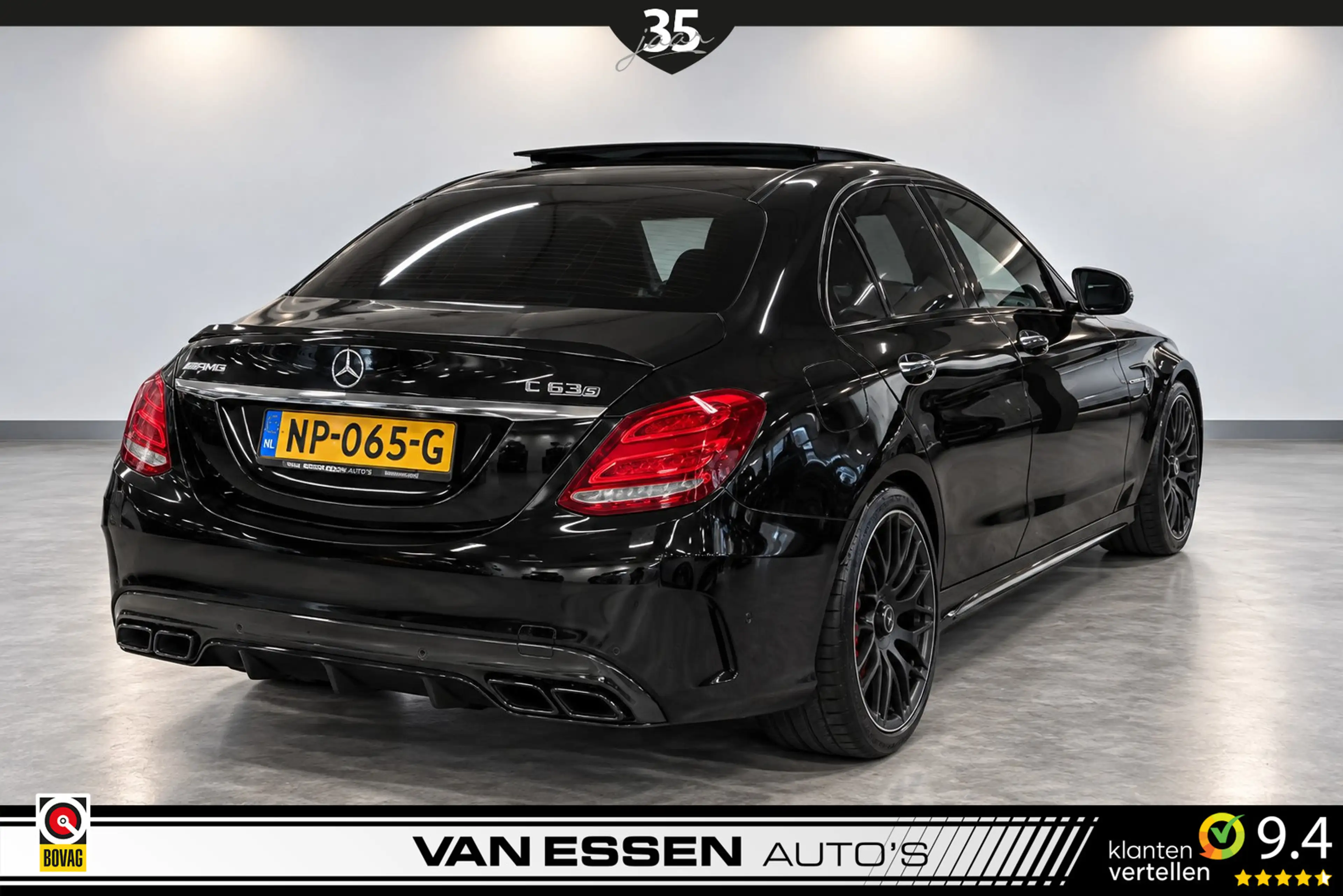 Mercedes-Benz C 63 AMG S | PANO | HEAD-UP | SCHAALSTOELEN | BURMESTER | C — photo 19