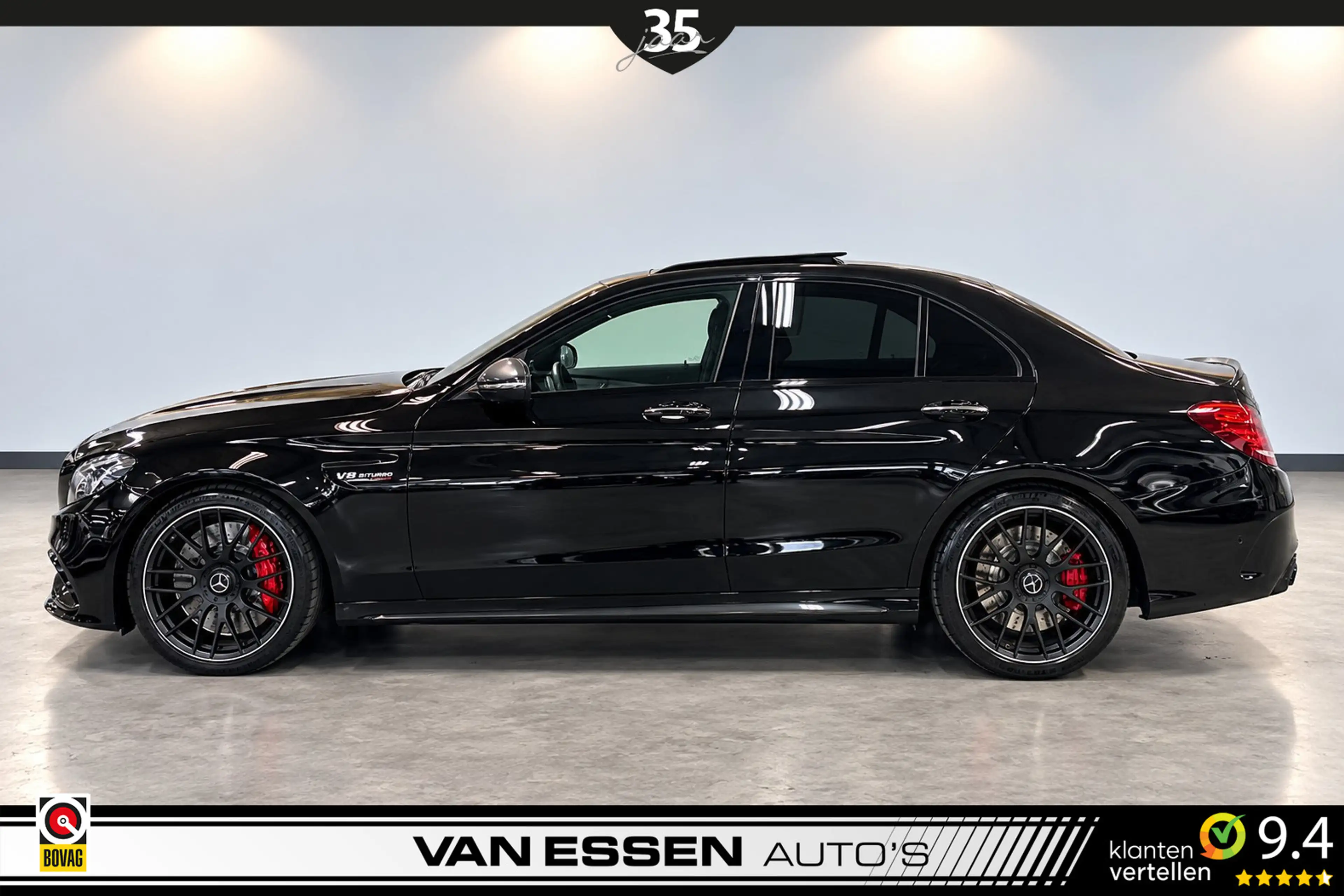Mercedes-Benz C 63 AMG S | PANO | HEAD-UP | SCHAALSTOELEN | BURMESTER | C — photo 2
