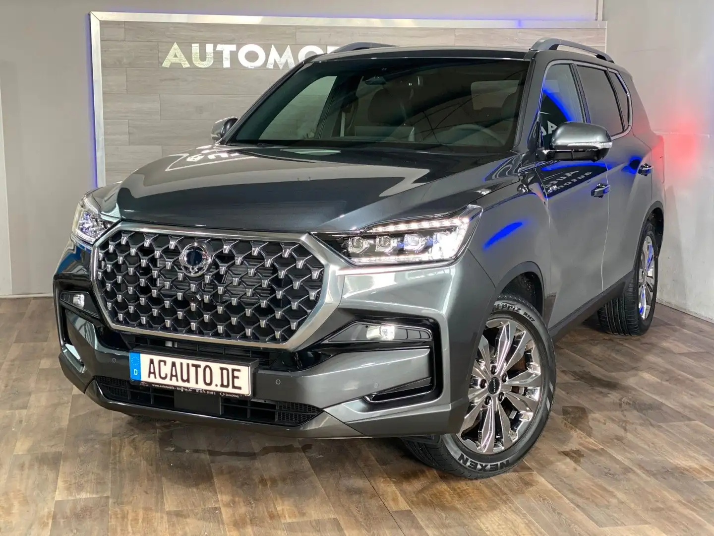 KGM Rexton Lux 2,2d 8AT 7Sitzer+4WD+360°+LED+ACC* Gris - 1