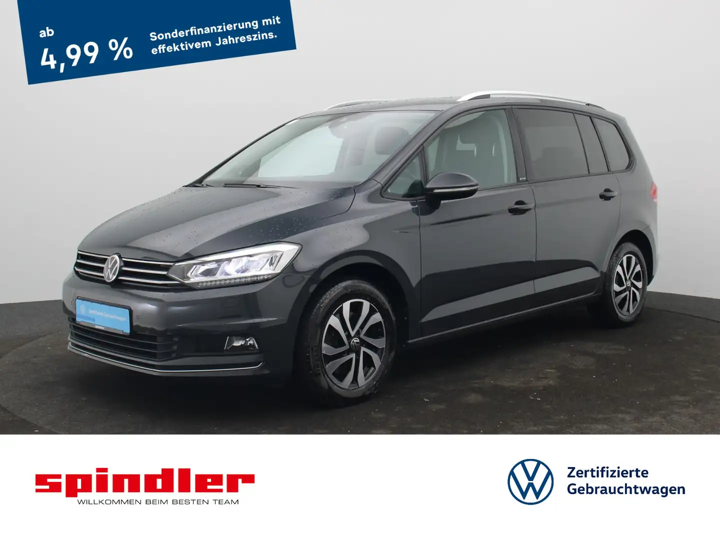 Volkswagen Touran Comfortline 2.0 TDI / LED, ACC, Navi, RFK Grau - 1