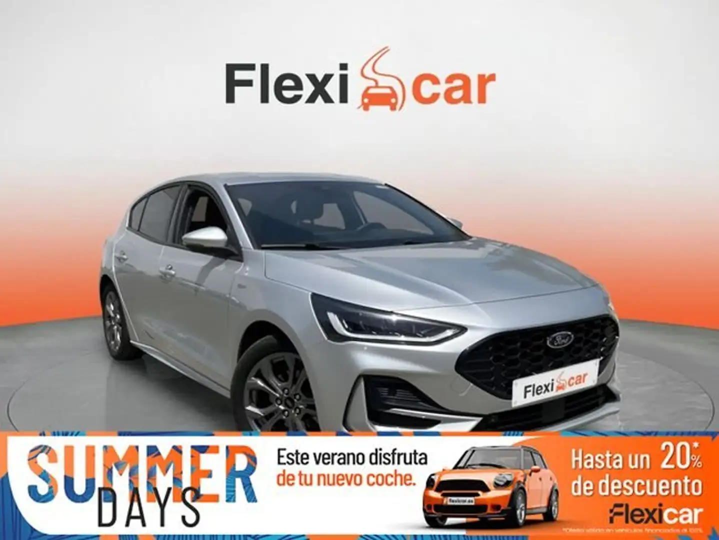 Ford Focus 1.0+Ecoboost+MHEV+92kW+ST-Line Gris - 1
