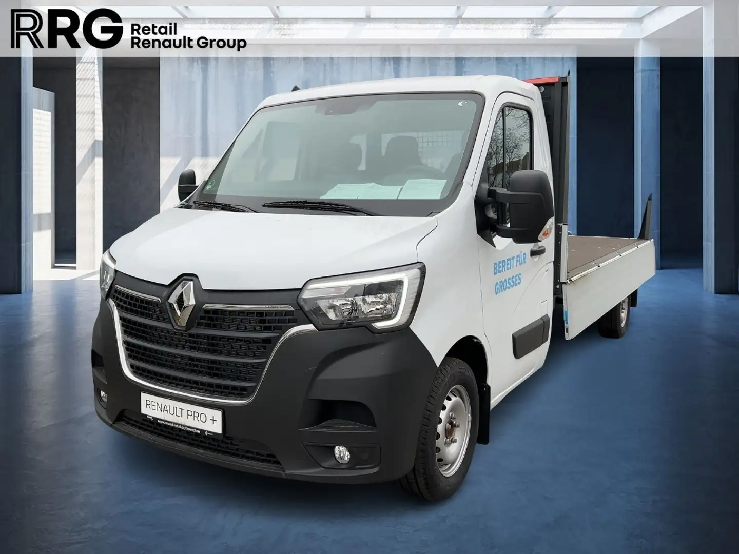 Renault Master Pritsche EK L3H1 3,5 Wit - 1