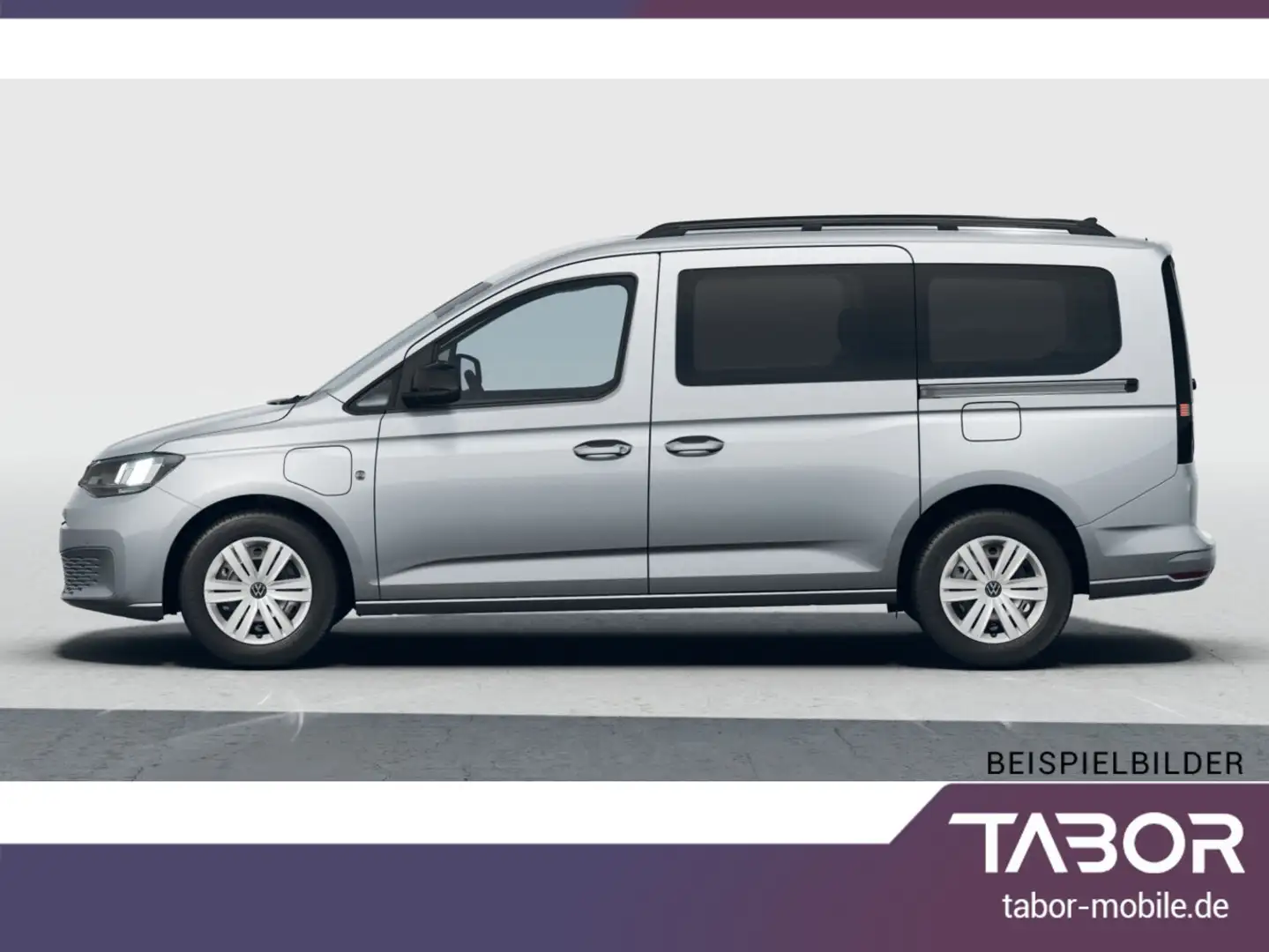 Volkswagen Caddy PHEV 116 DSG 4JahreG Kam SHZ RW:117km Silber - 2