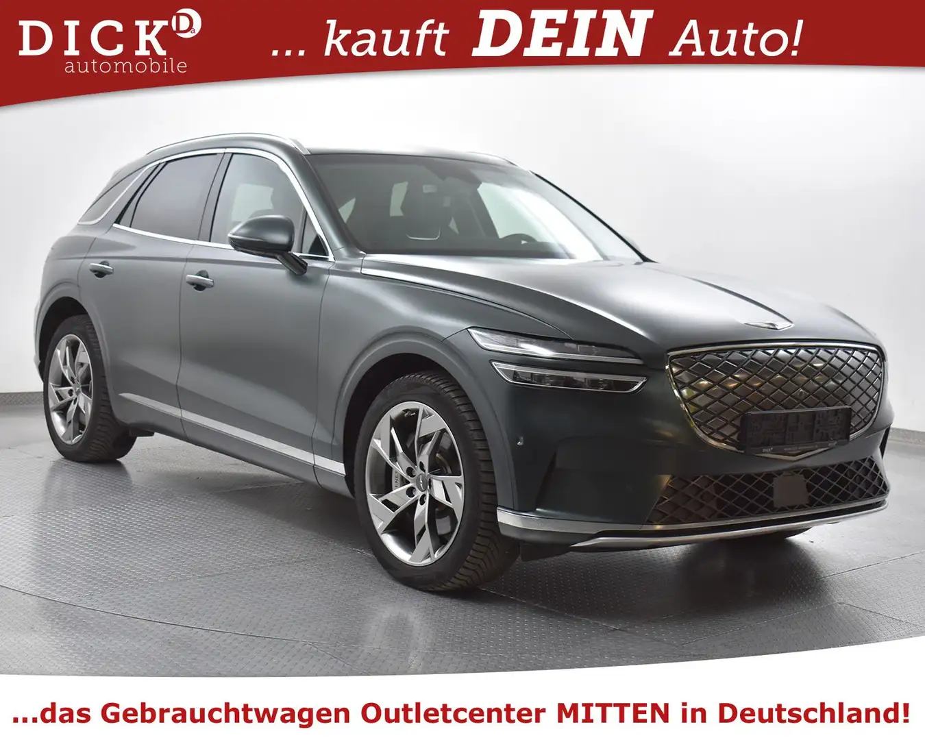 Genesis GV70 Electrified 4WD Sport MEMO+360+HEAD+LEXICON Зелёный - 1