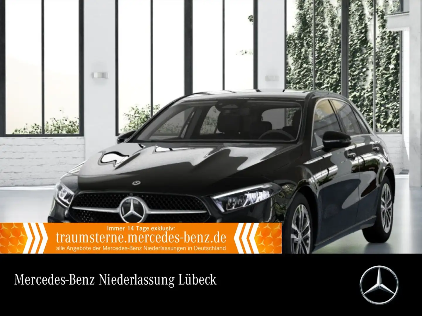 Mercedes-Benz A 200 PROGRESSIVE+360°+LED+TOTW+KEYLESS+7G Schwarz - 1