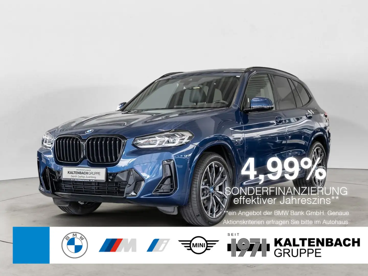 BMW X3 xDrive 30e M-Sportpaket FACEL. PANO AHK Blau - 1