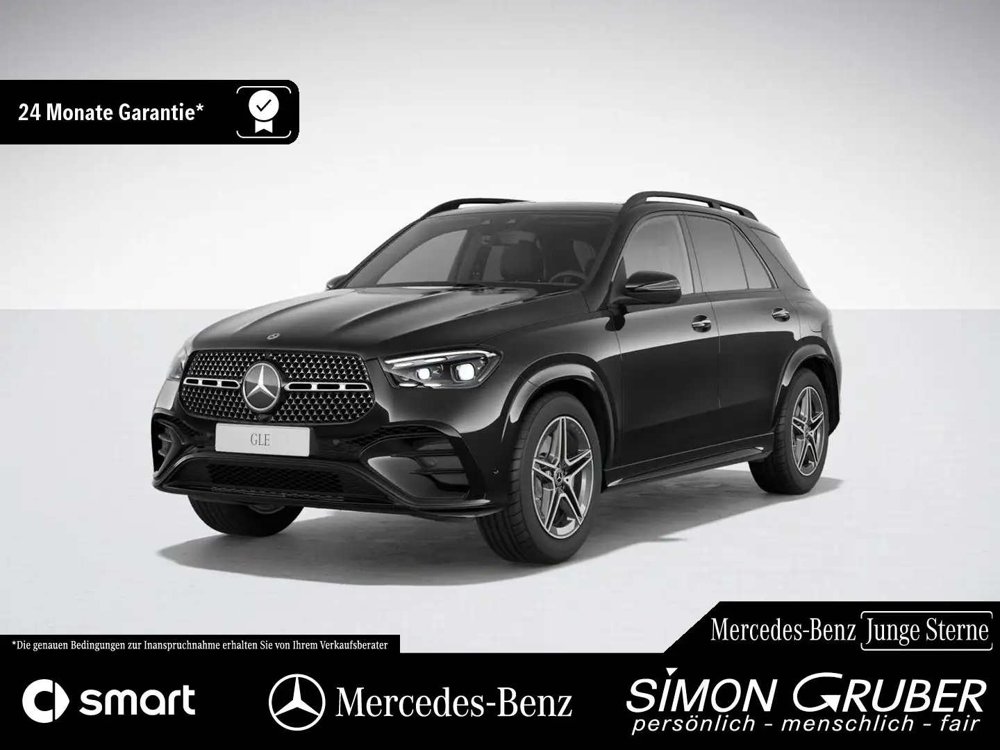 Mercedes-Benz GLE 350 de 4M AMG Night Pano Airmatic HUD AHK Black - 1