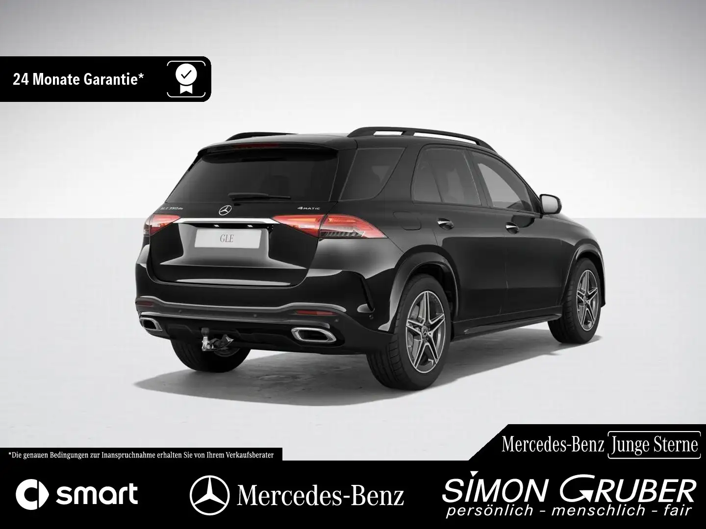Mercedes-Benz GLE 350 de 4M AMG Night Pano Airmatic HUD AHK Black - 2