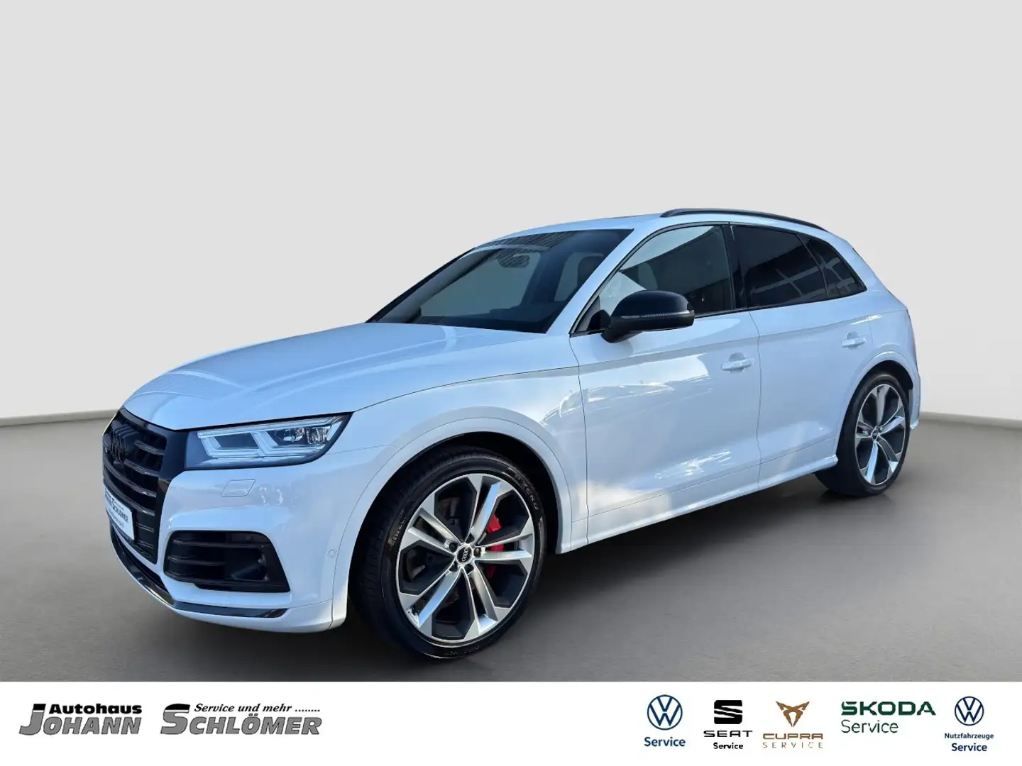 Audi SQ5 3.0 TDI quattro LEDER LED NAVI PDC AHK KAMERA STAN Weiß - 1